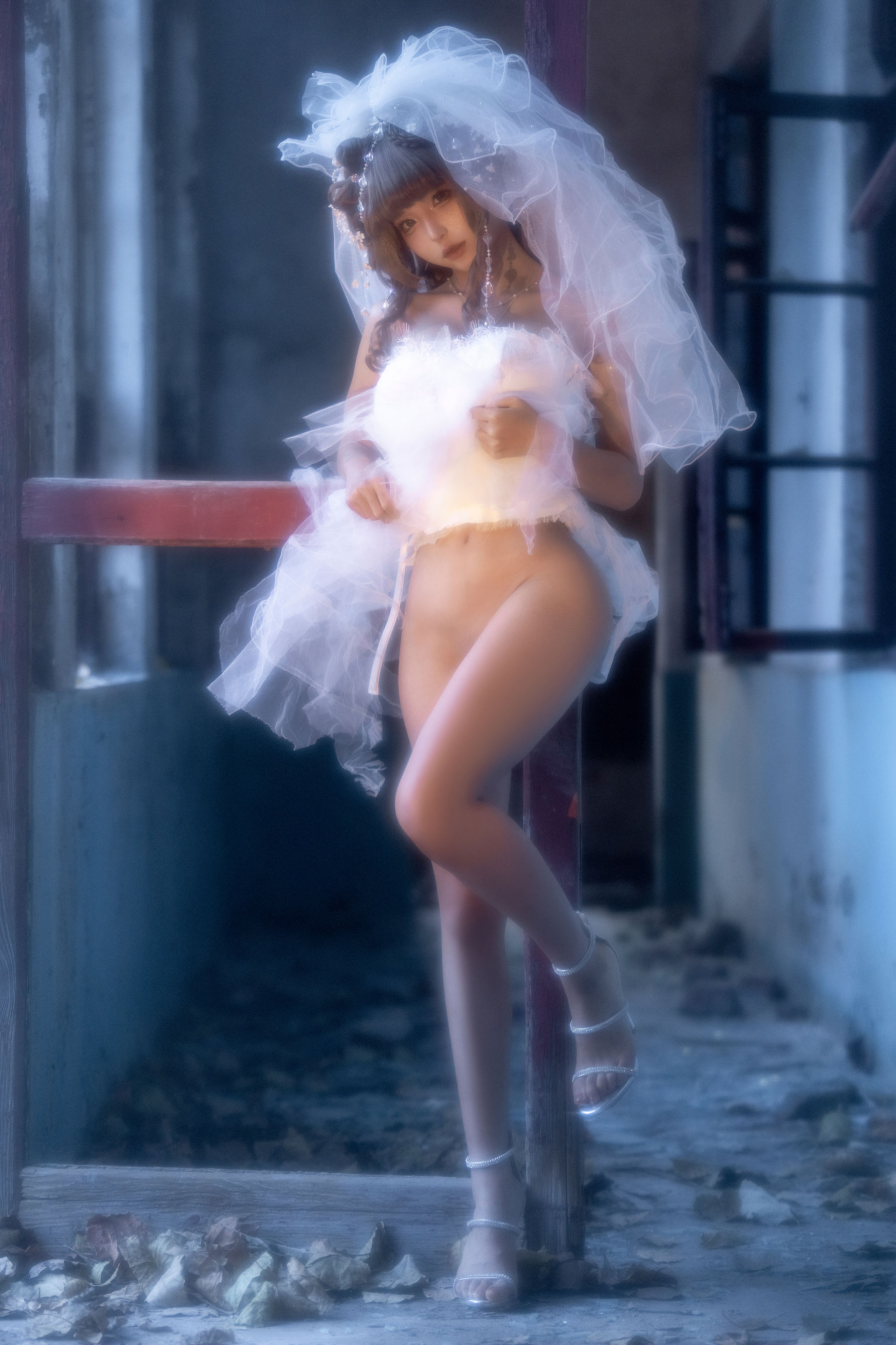 动漫博主蠢沫沫 - 婚纱/(61P)