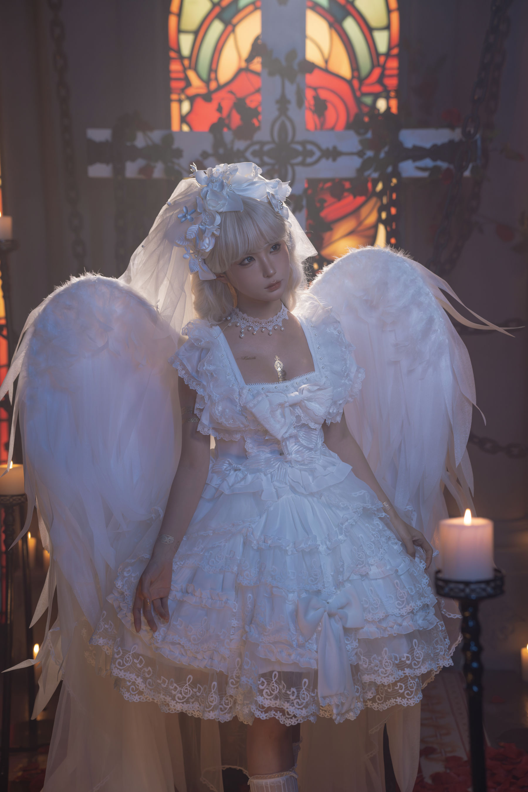 动漫博主蠢沫沫 - 坠天使/(81P)