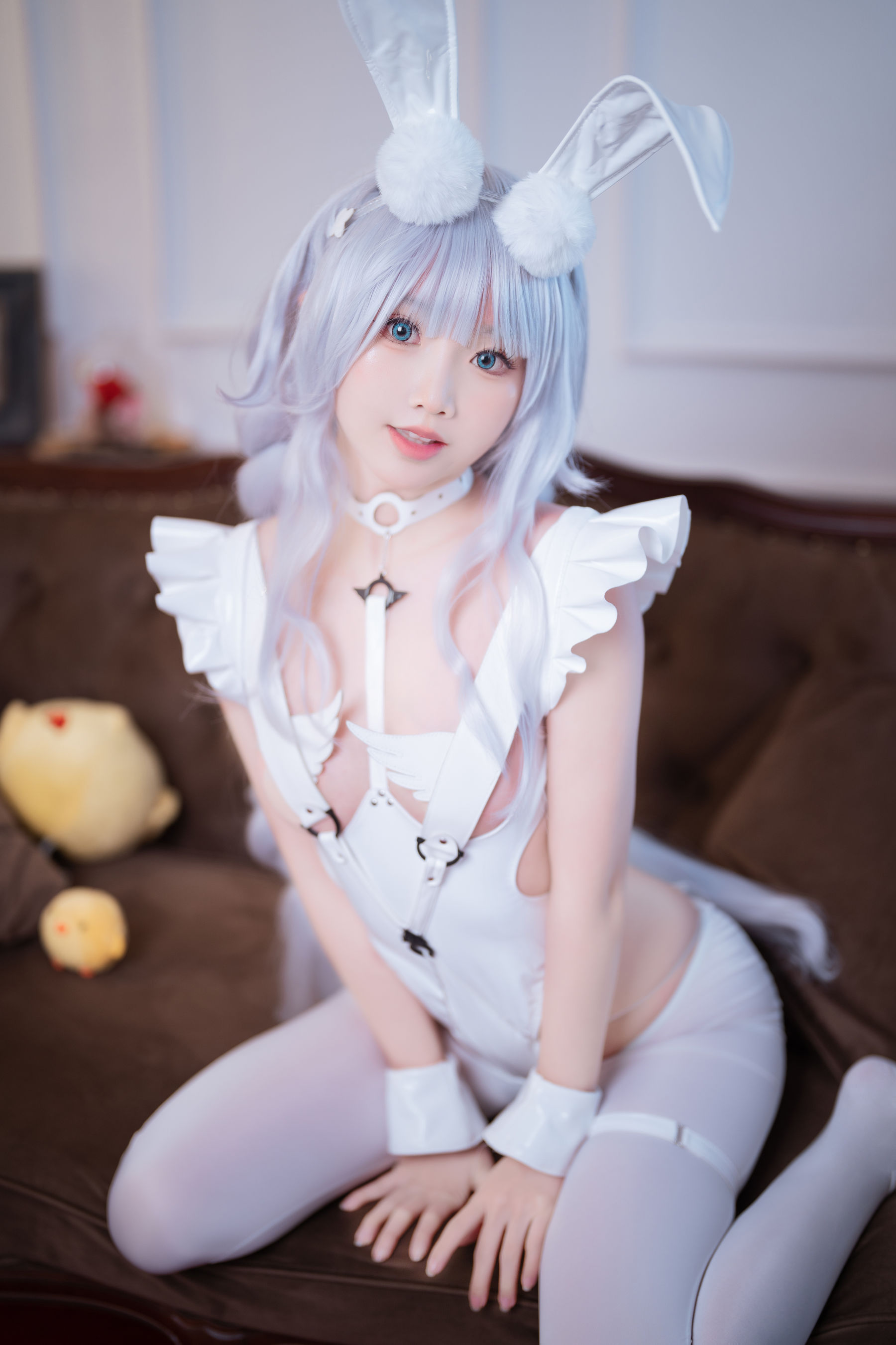 可爱人气Coser 面饼仙儿 - 碧蓝航线 恶毒兔女郎/(16P)
