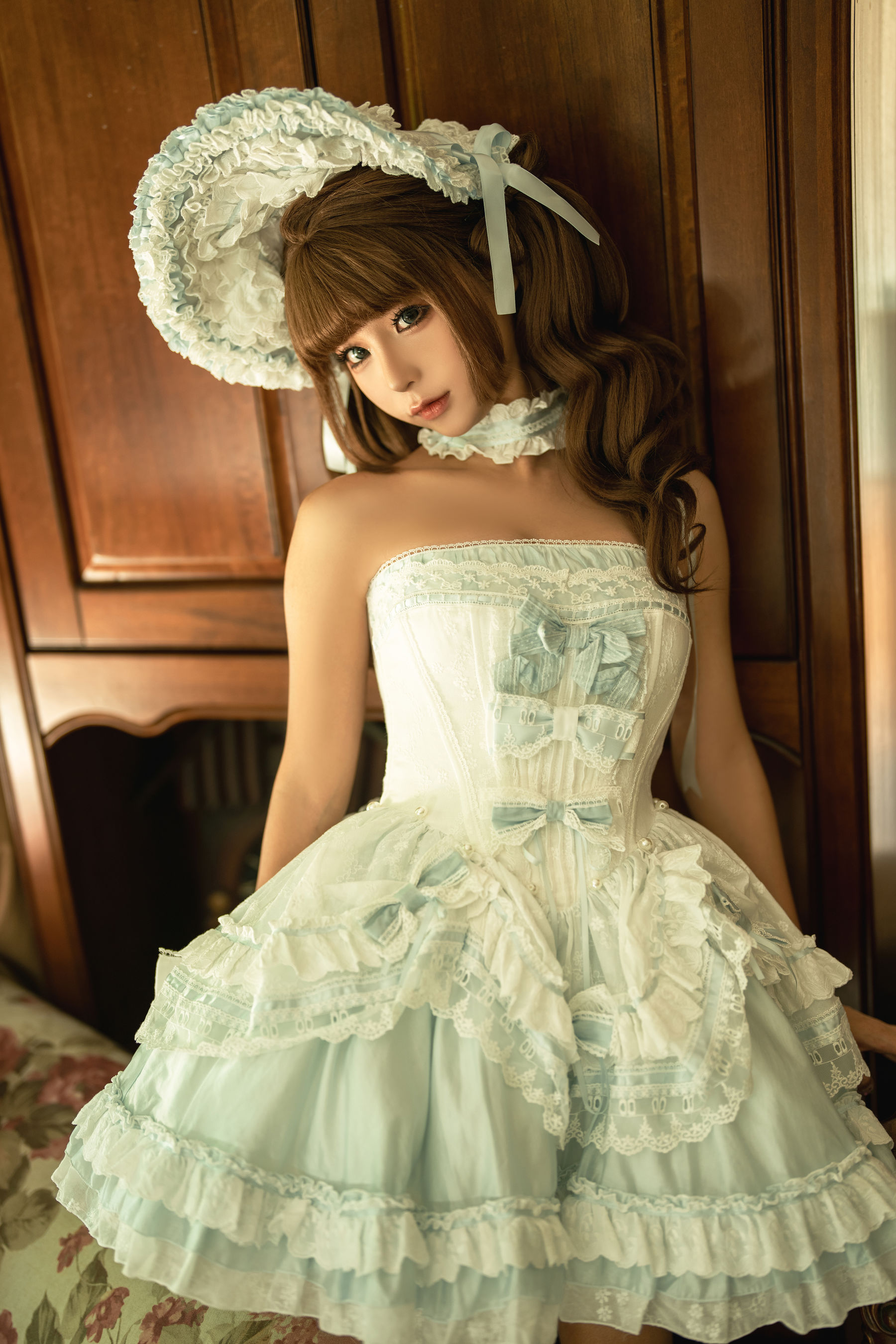 动漫博主蠢沫沫 - 公主裙/(31P)