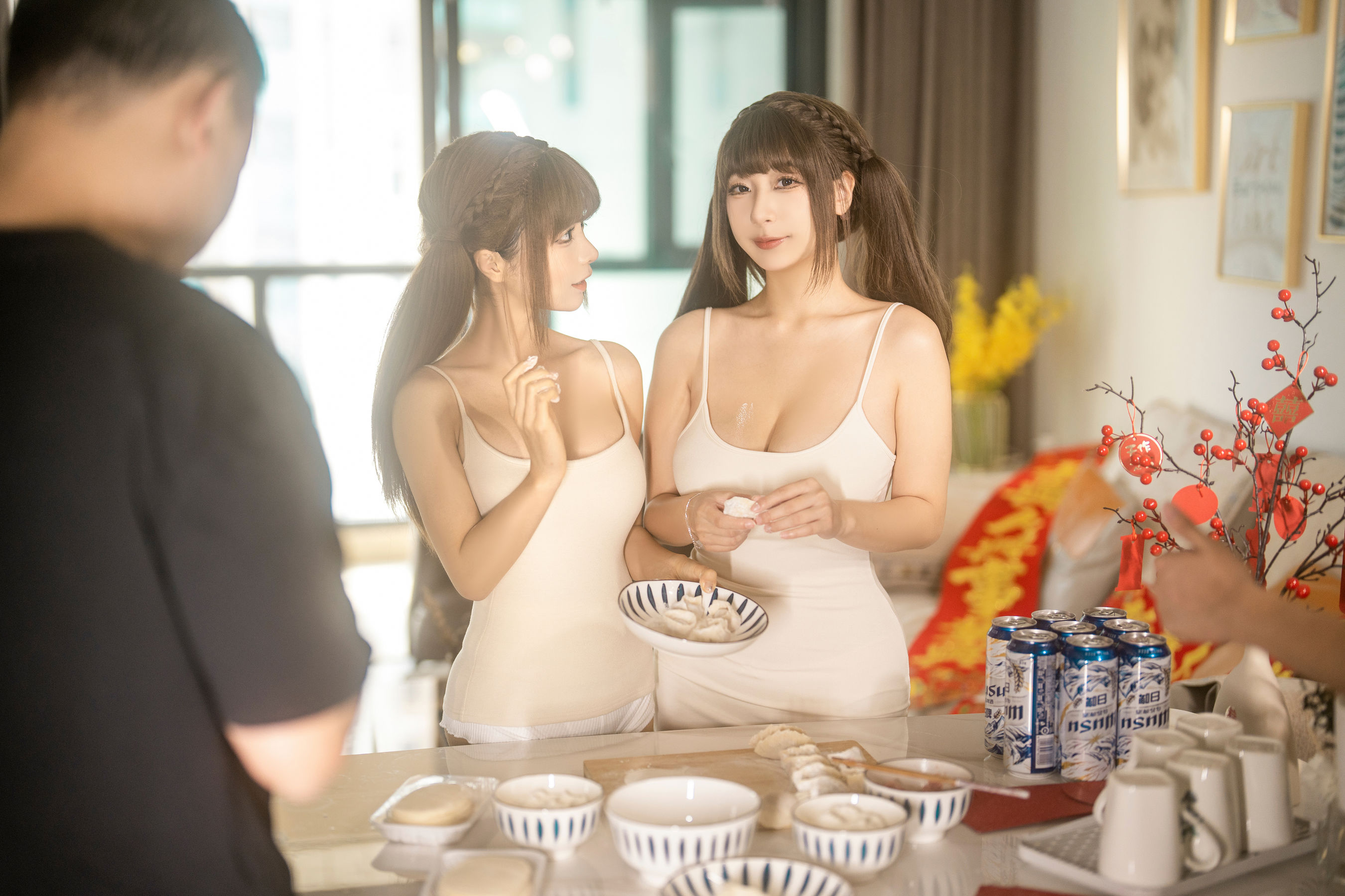 动漫博主蠢沫沫 & 浅安安 - 双人新年贺岁/(103P)