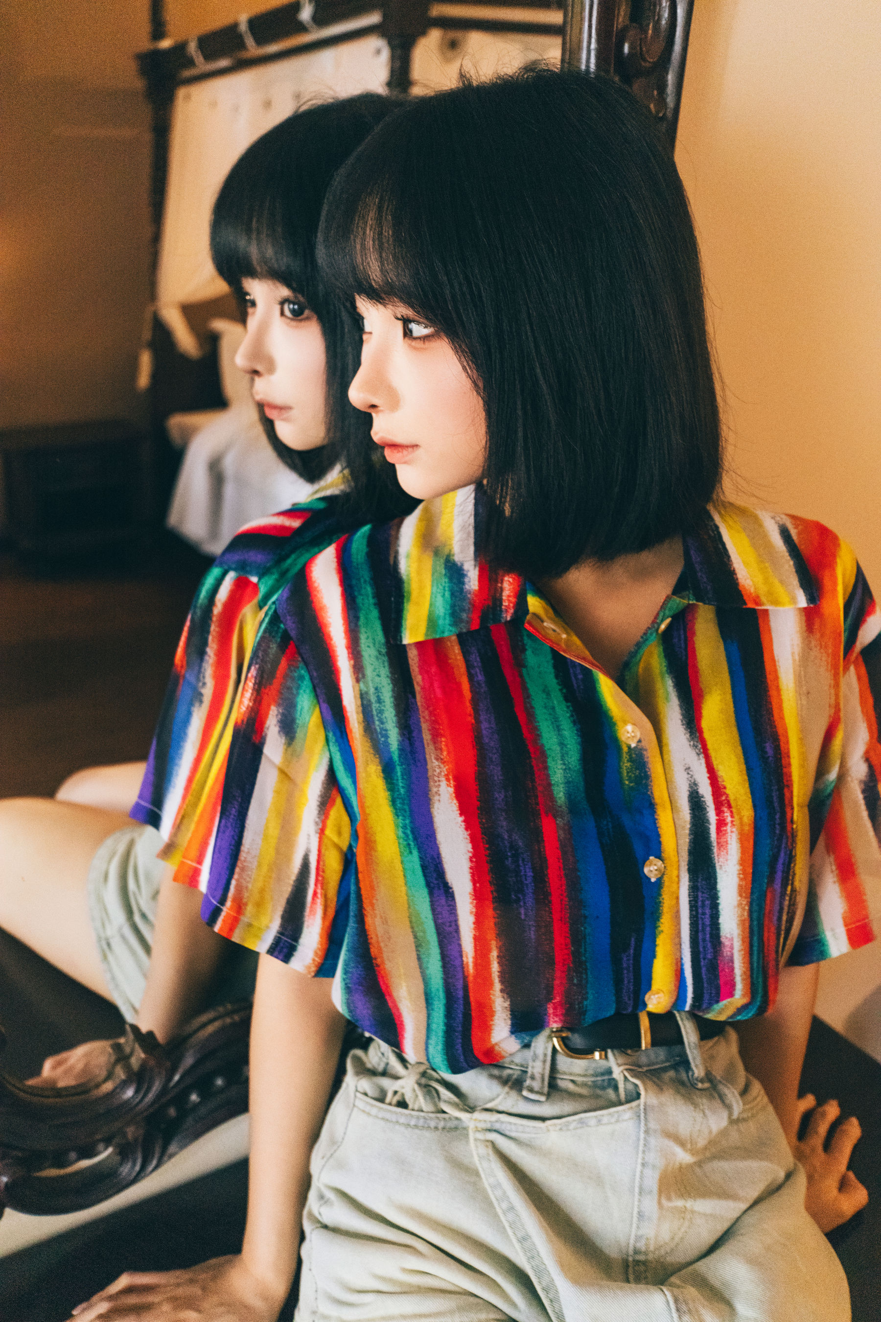 动漫博主蠢沫沫 - 凝视/(57P)