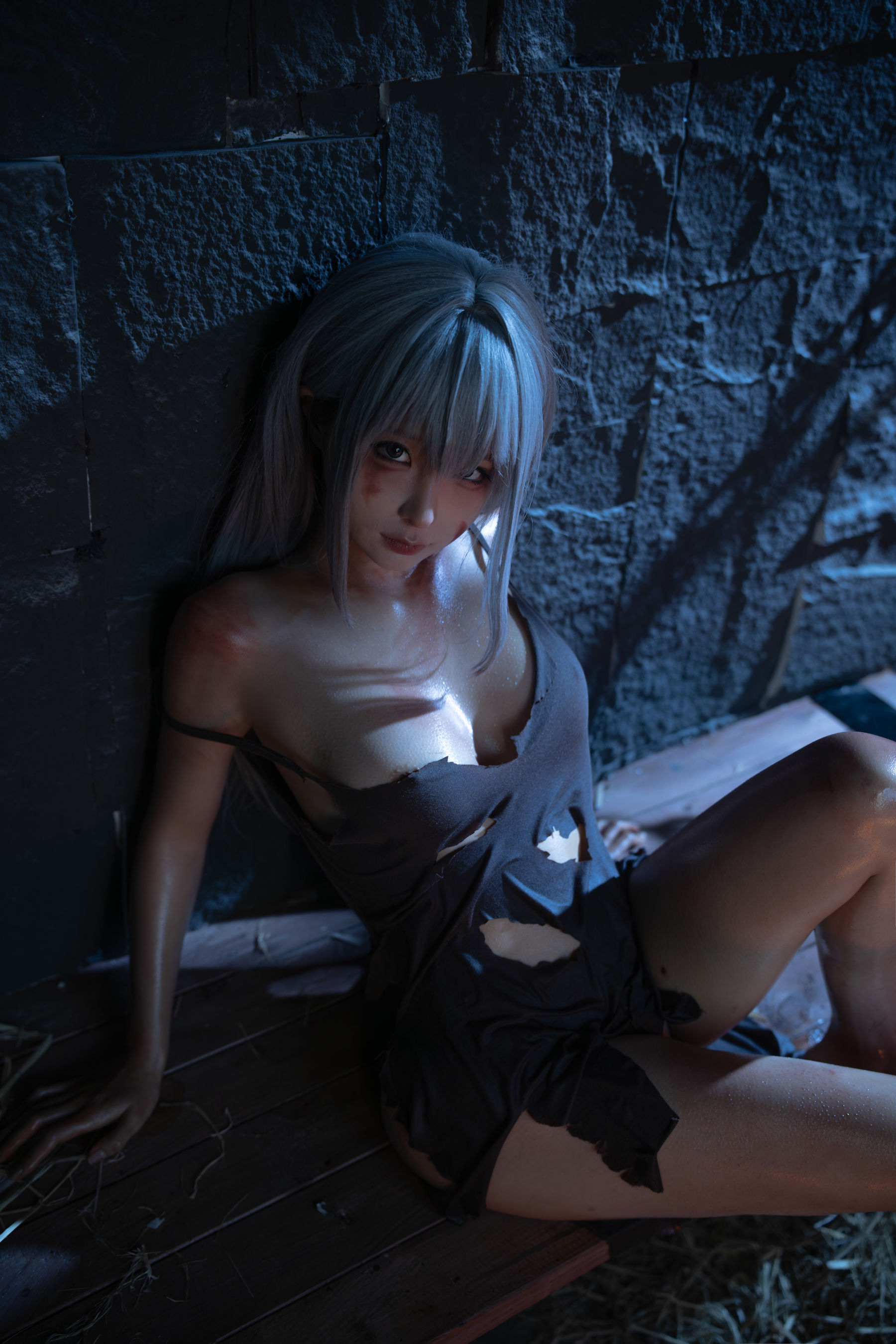 动漫博主蠢沫沫 - 奴隶少女希尔薇/(83P)