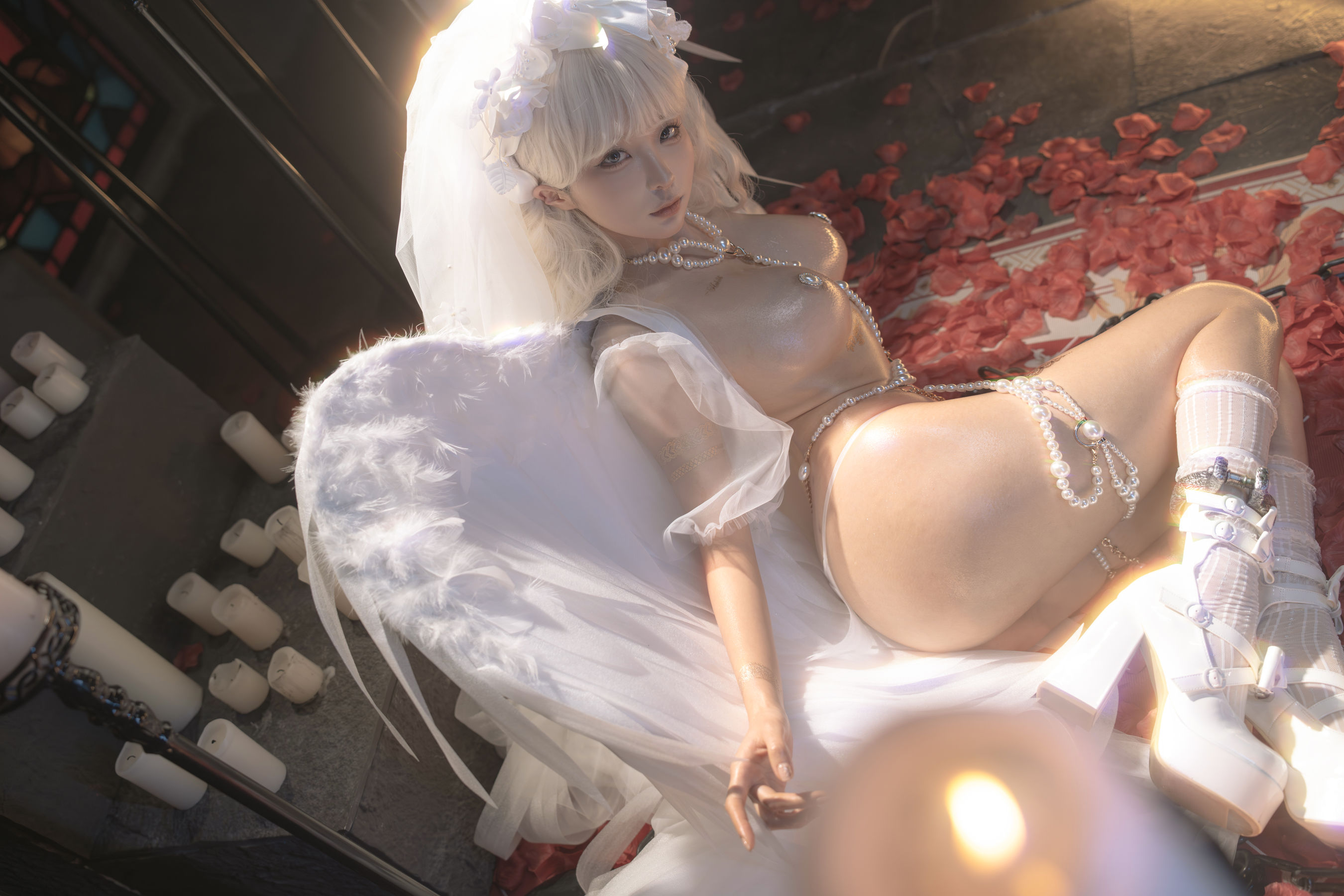 动漫博主蠢沫沫 - 坠天使/(81P)