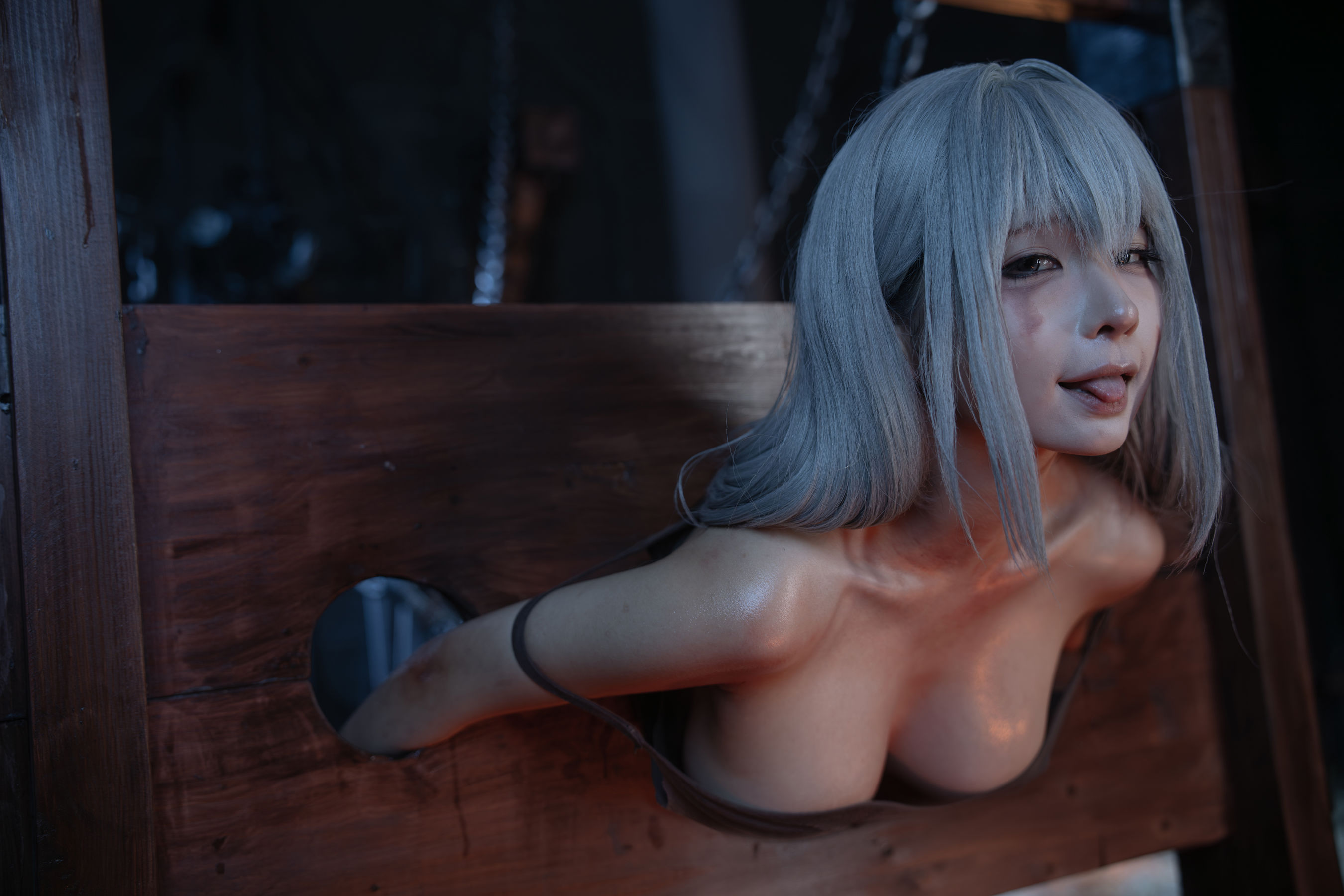 动漫博主蠢沫沫 - 奴隶少女希尔薇/(83P)