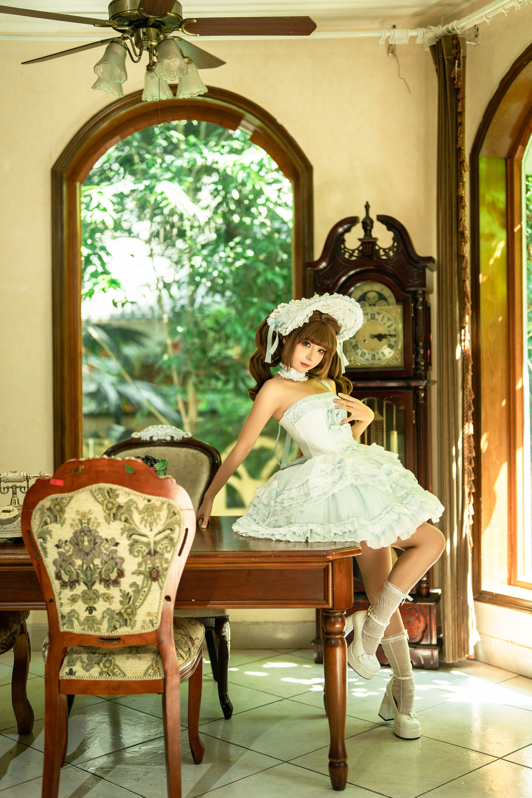 动漫博主蠢沫沫 - 公主裙/(31P)