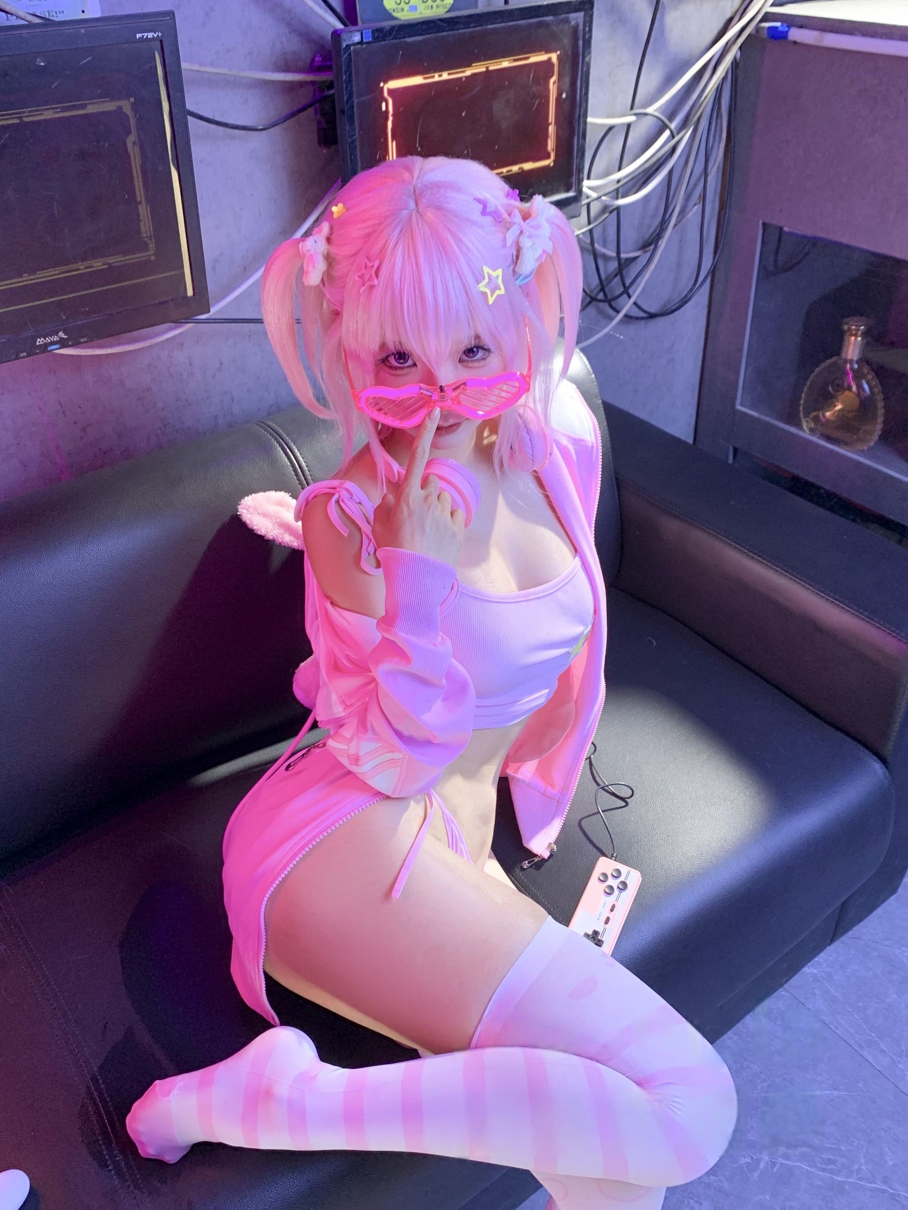 动漫博主蠢沫沫 - Game Girls/(259P)