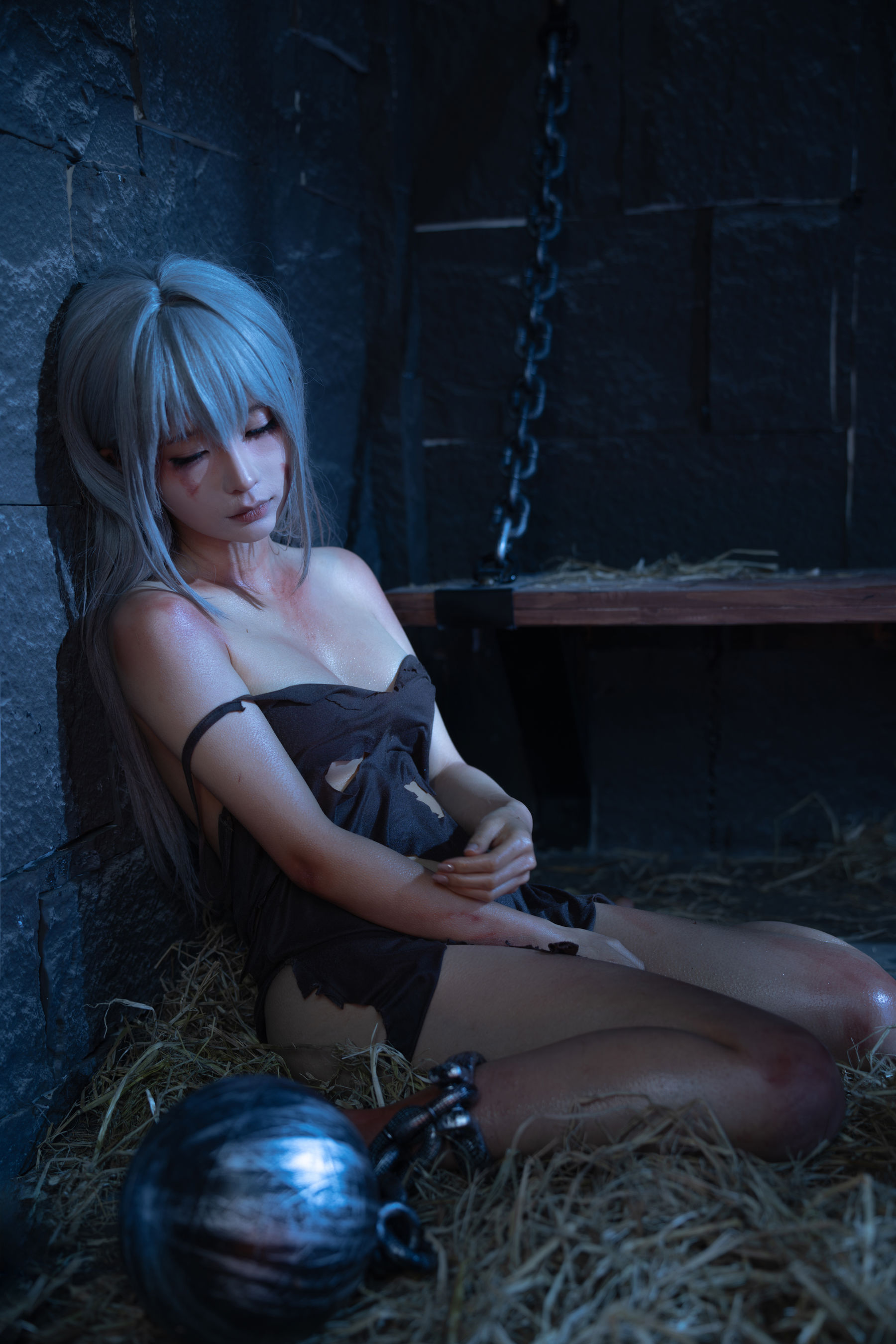 动漫博主蠢沫沫 - 奴隶少女希尔薇/(83P)