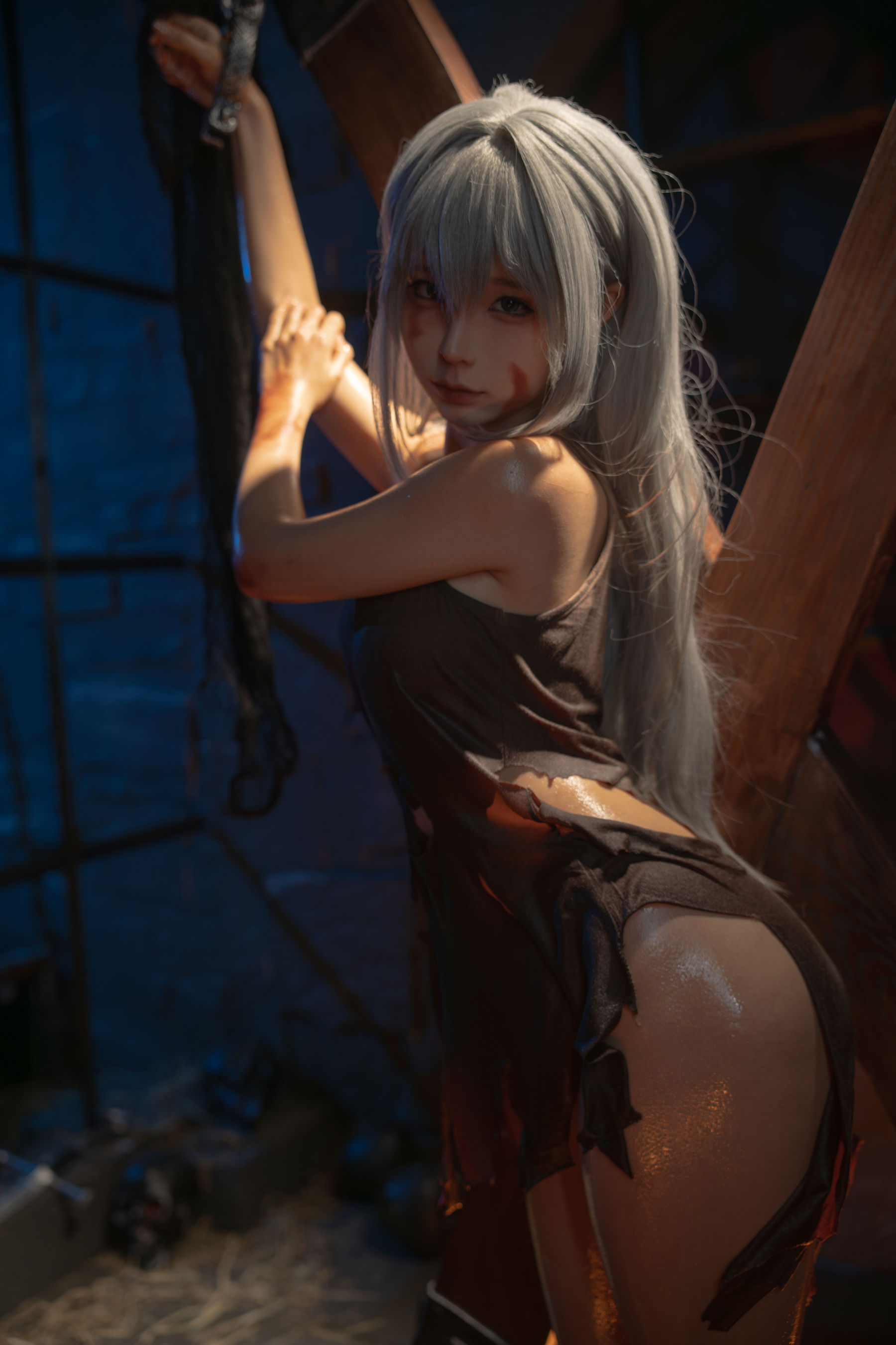 动漫博主蠢沫沫 - 奴隶少女希尔薇/(83P)