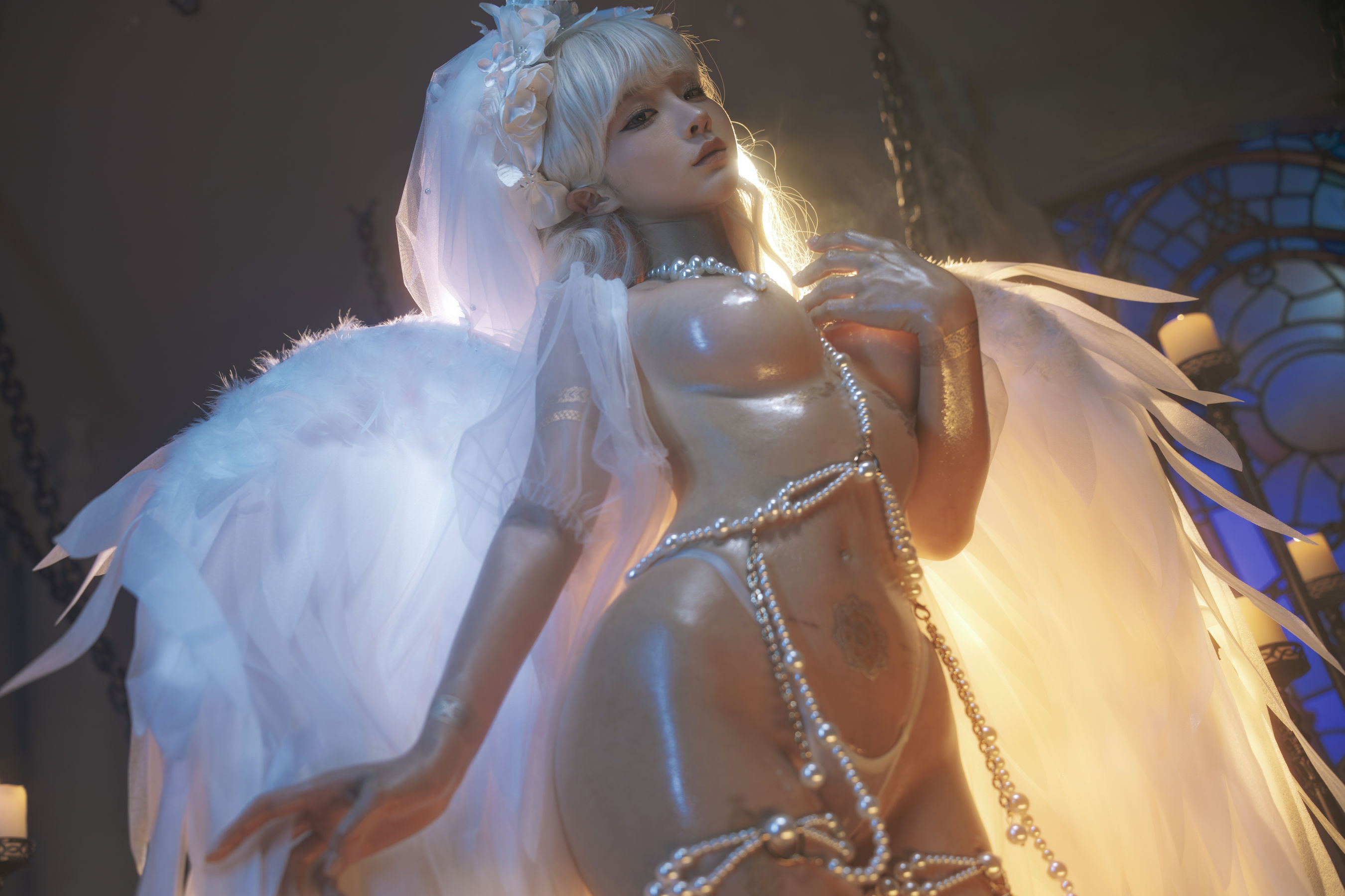 动漫博主蠢沫沫 - 坠天使/(81P)