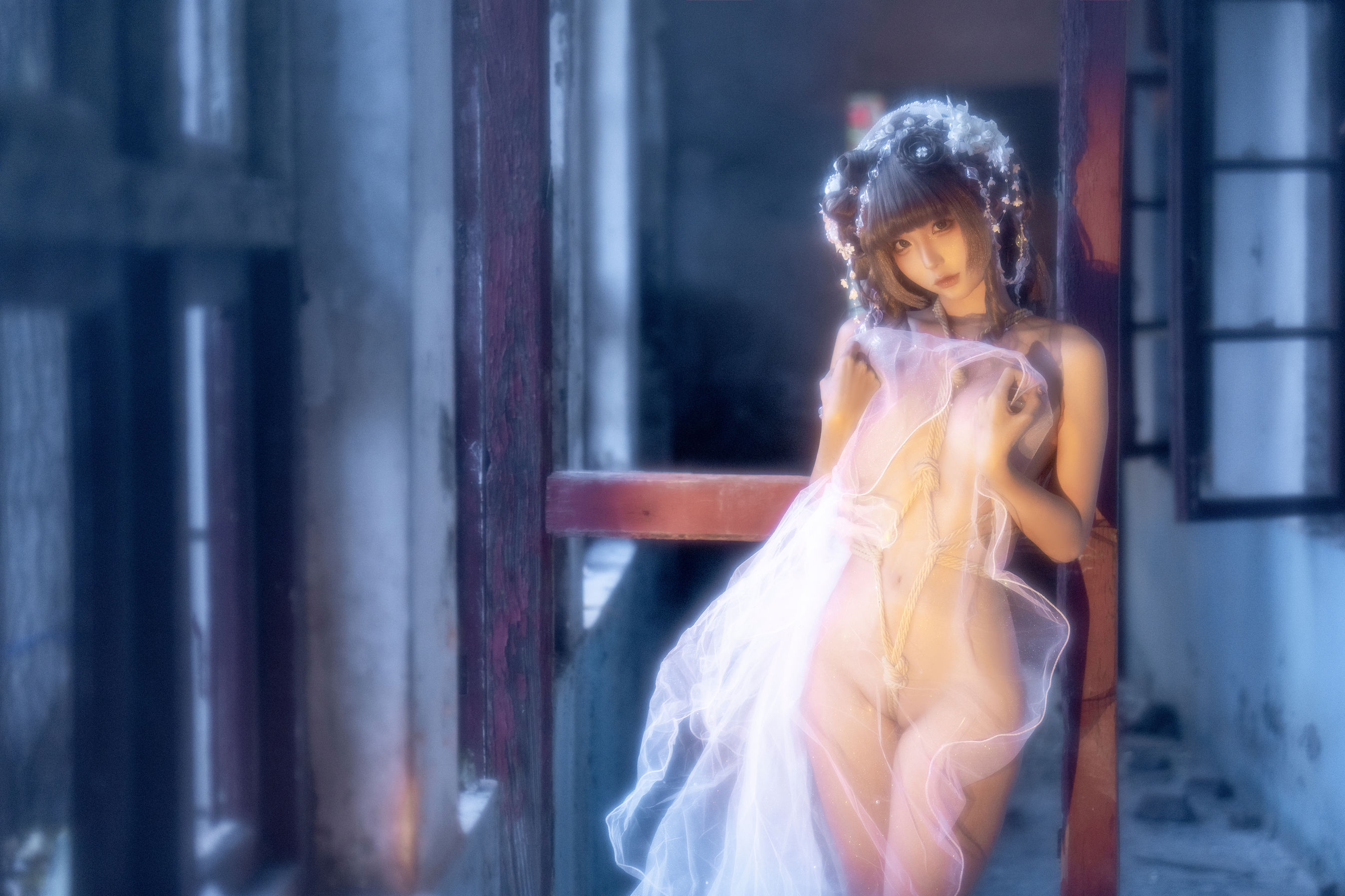 动漫博主蠢沫沫 - 婚纱/(61P)