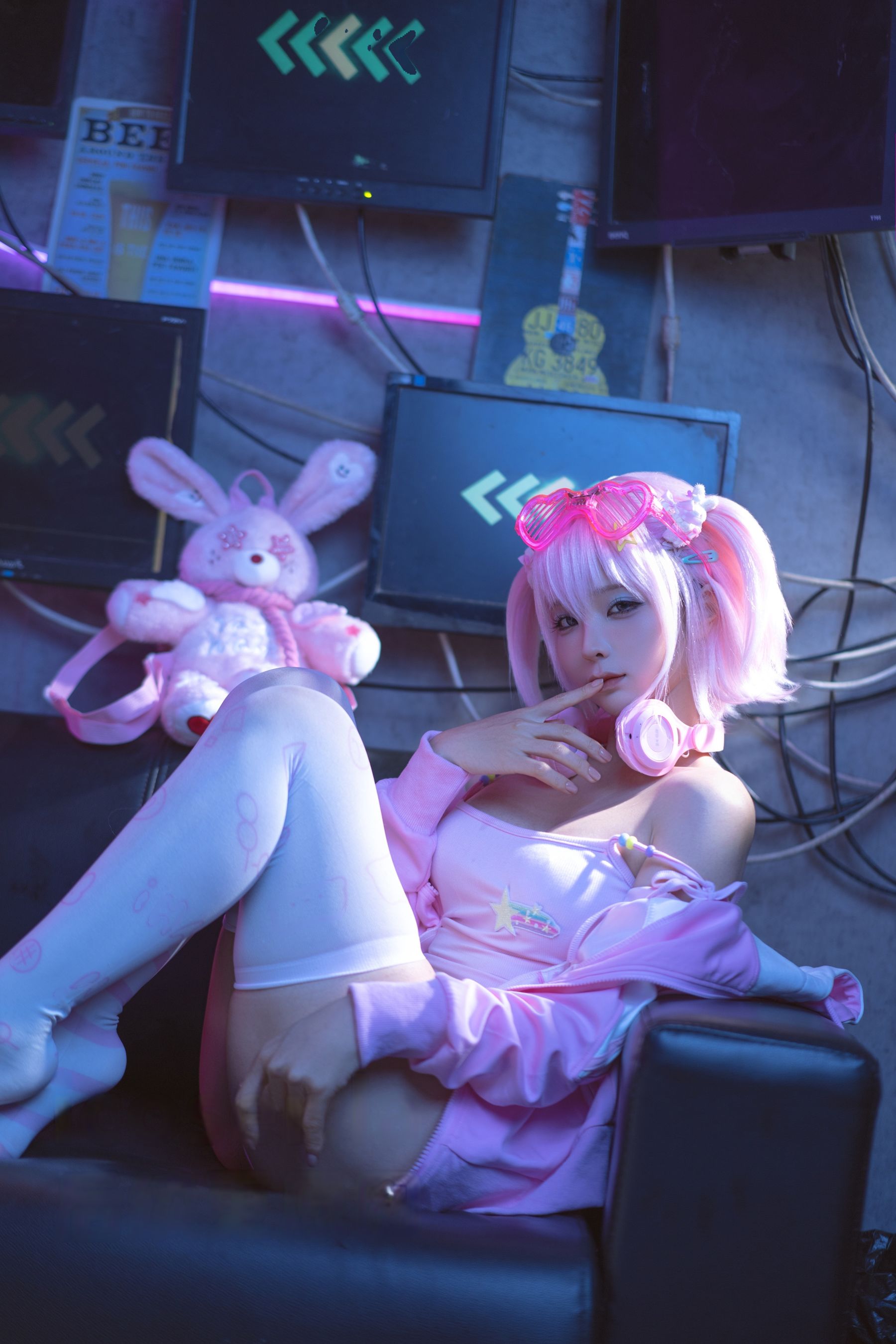 动漫博主蠢沫沫 - Game Girls/(259P)