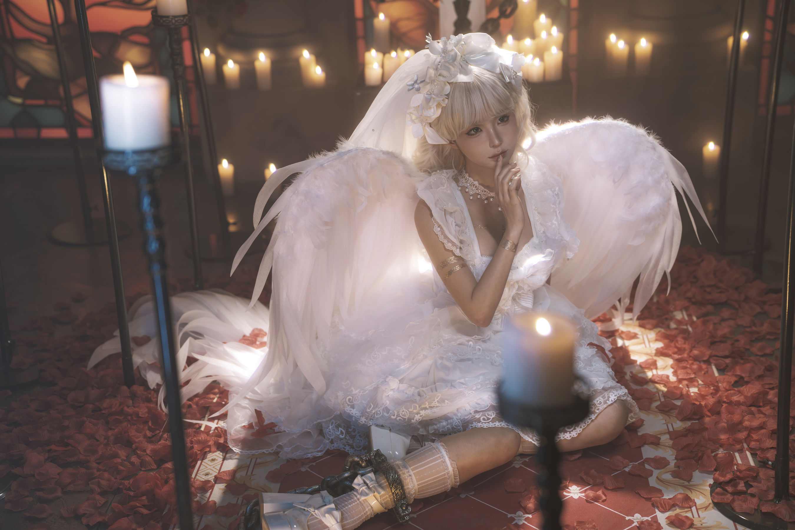 动漫博主蠢沫沫 - 坠天使/(81P)