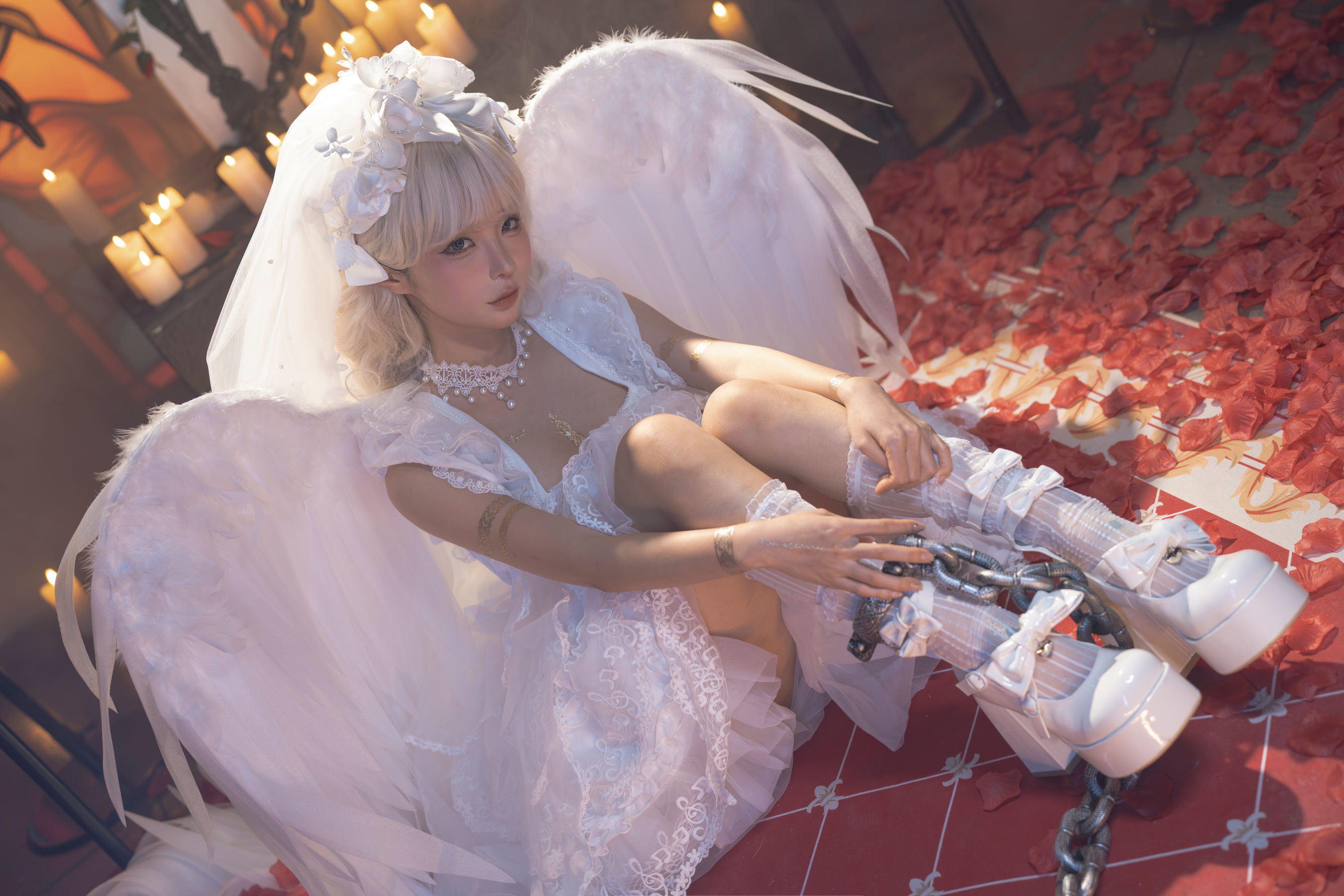 动漫博主蠢沫沫 - 坠天使/(81P)