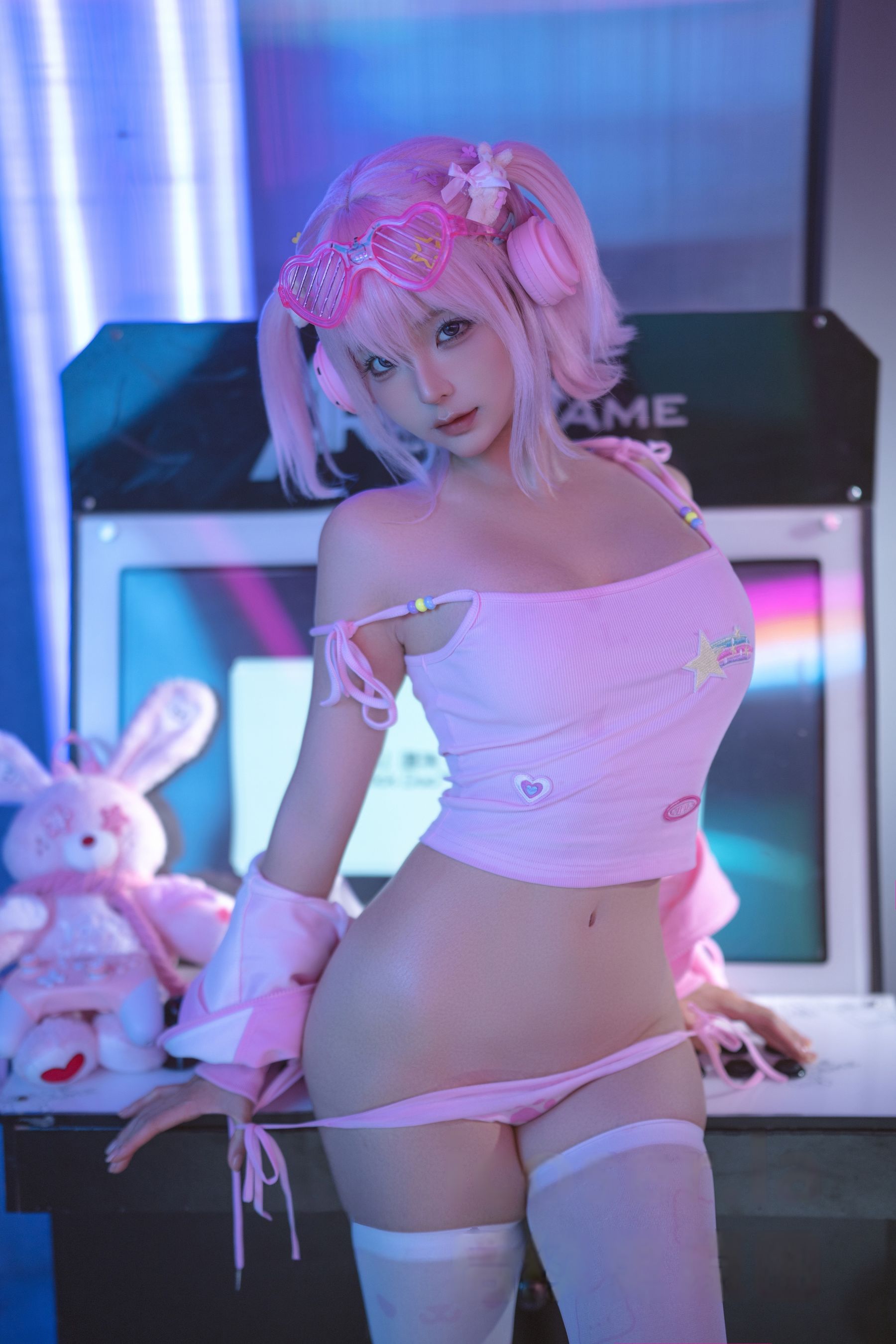 动漫博主蠢沫沫 - Game Girls/(259P)