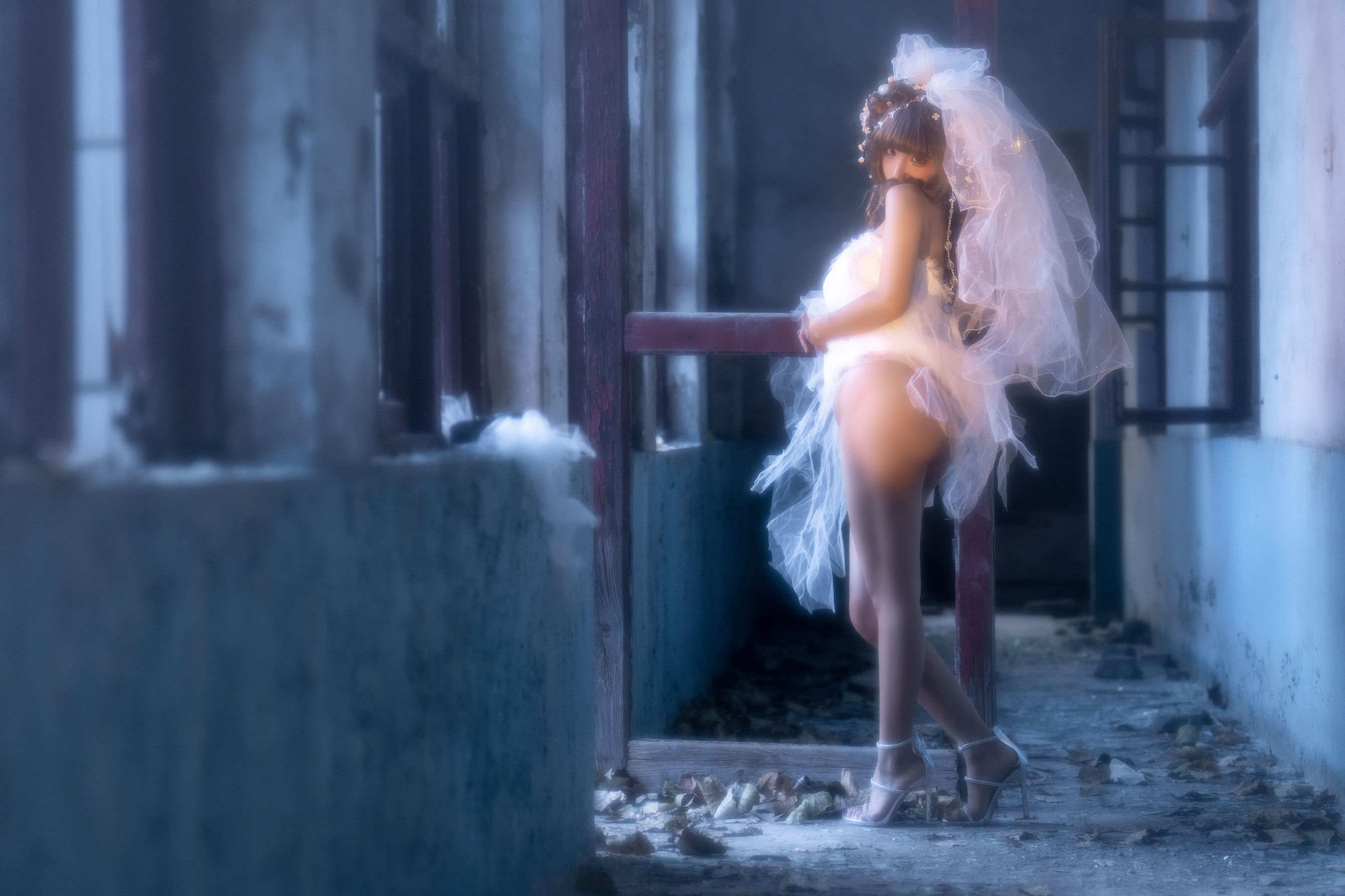 动漫博主蠢沫沫 - 婚纱/(61P)