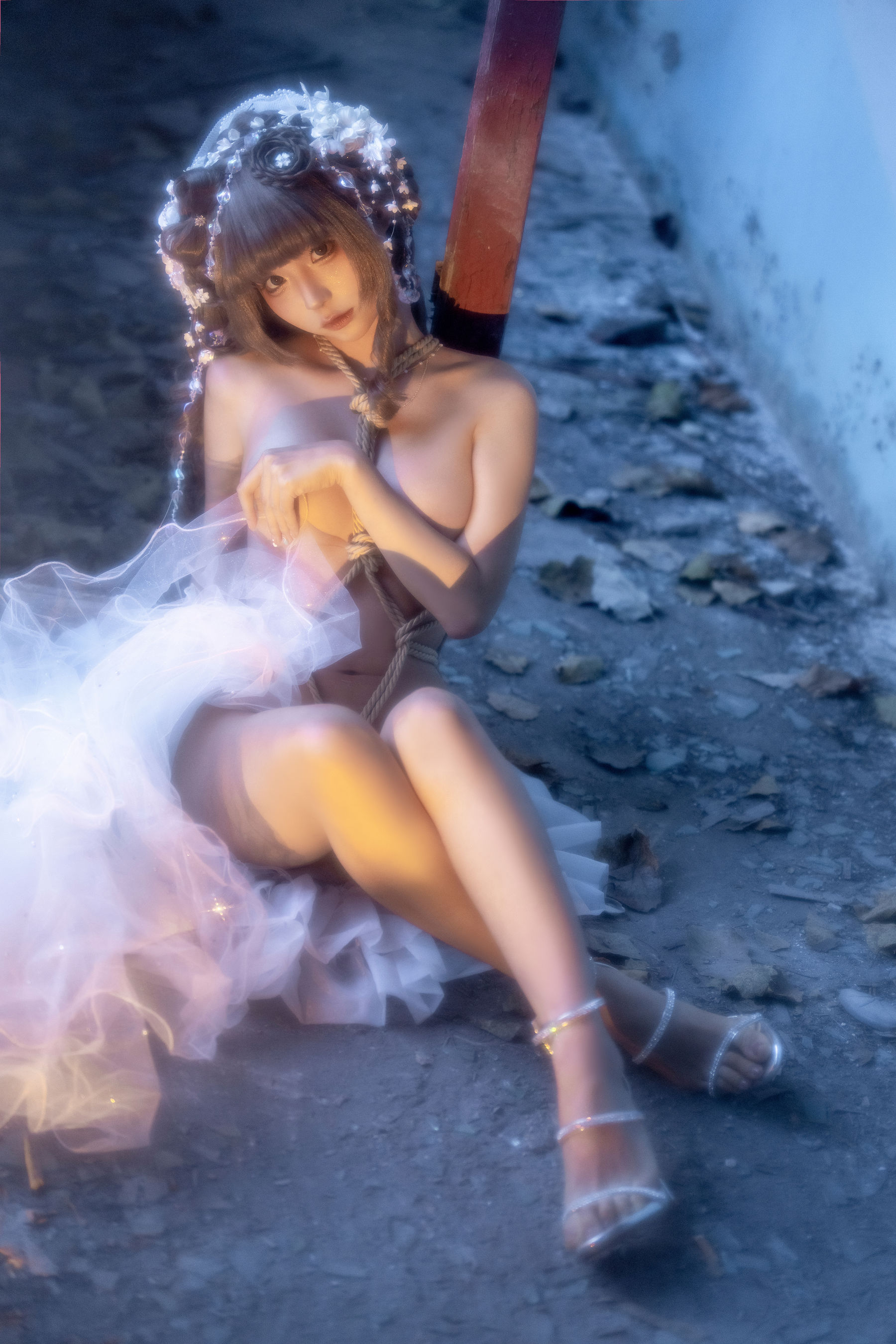 动漫博主蠢沫沫 - 婚纱/(61P)