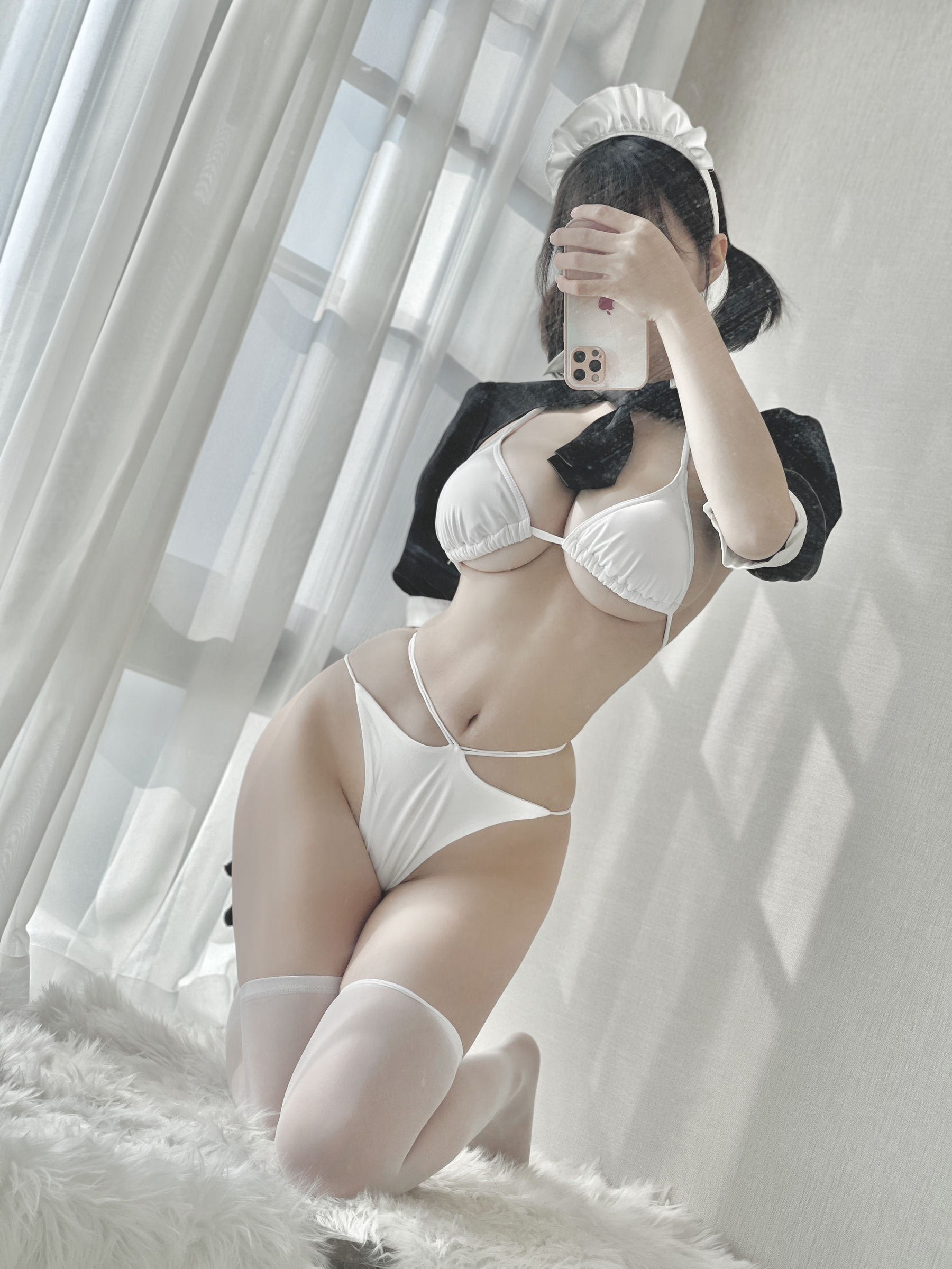 动漫博主小仓千代w - 明日方舟 W女仆/(45P)