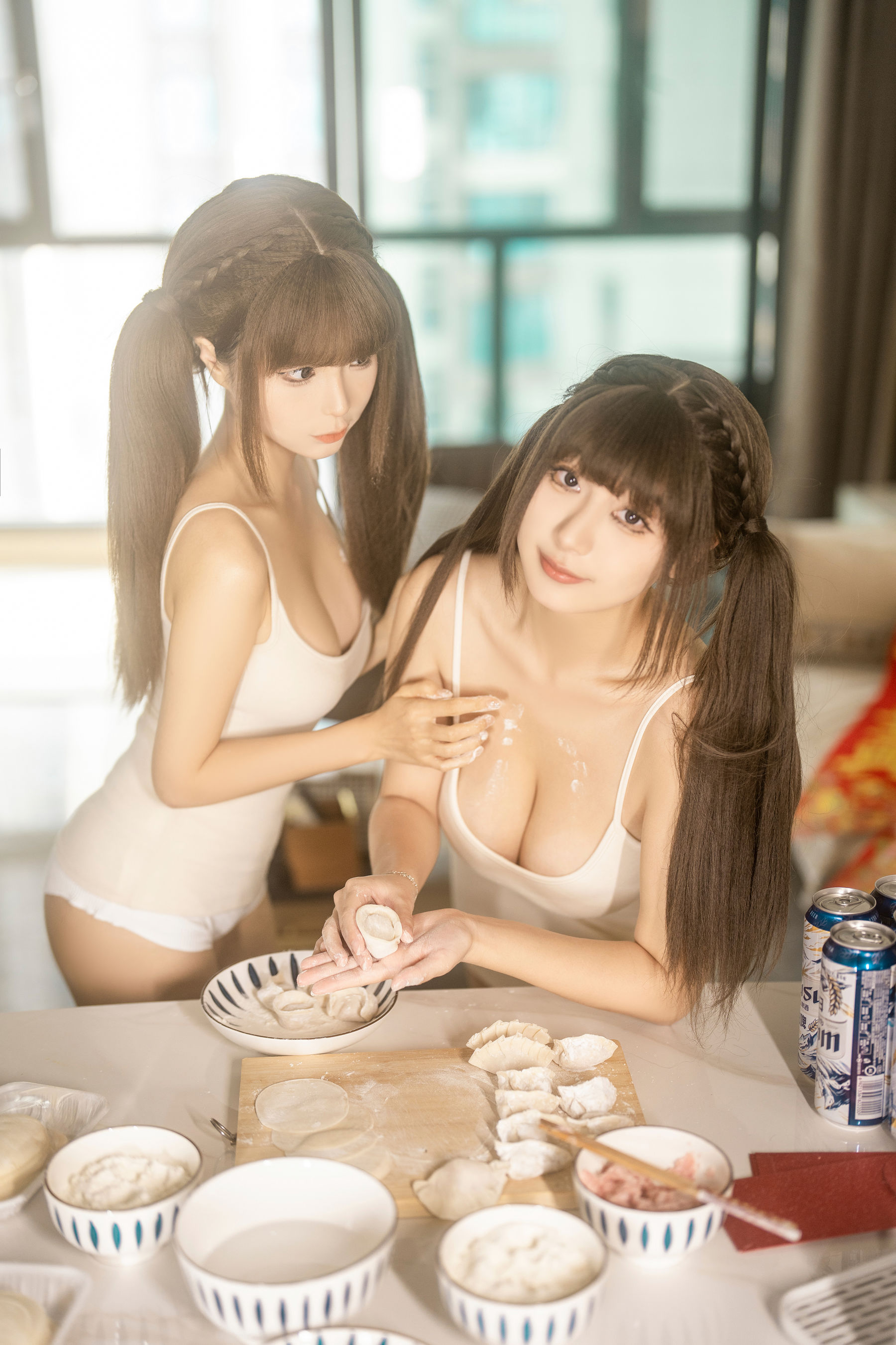 动漫博主蠢沫沫 & 浅安安 - 双人新年贺岁/(103P)