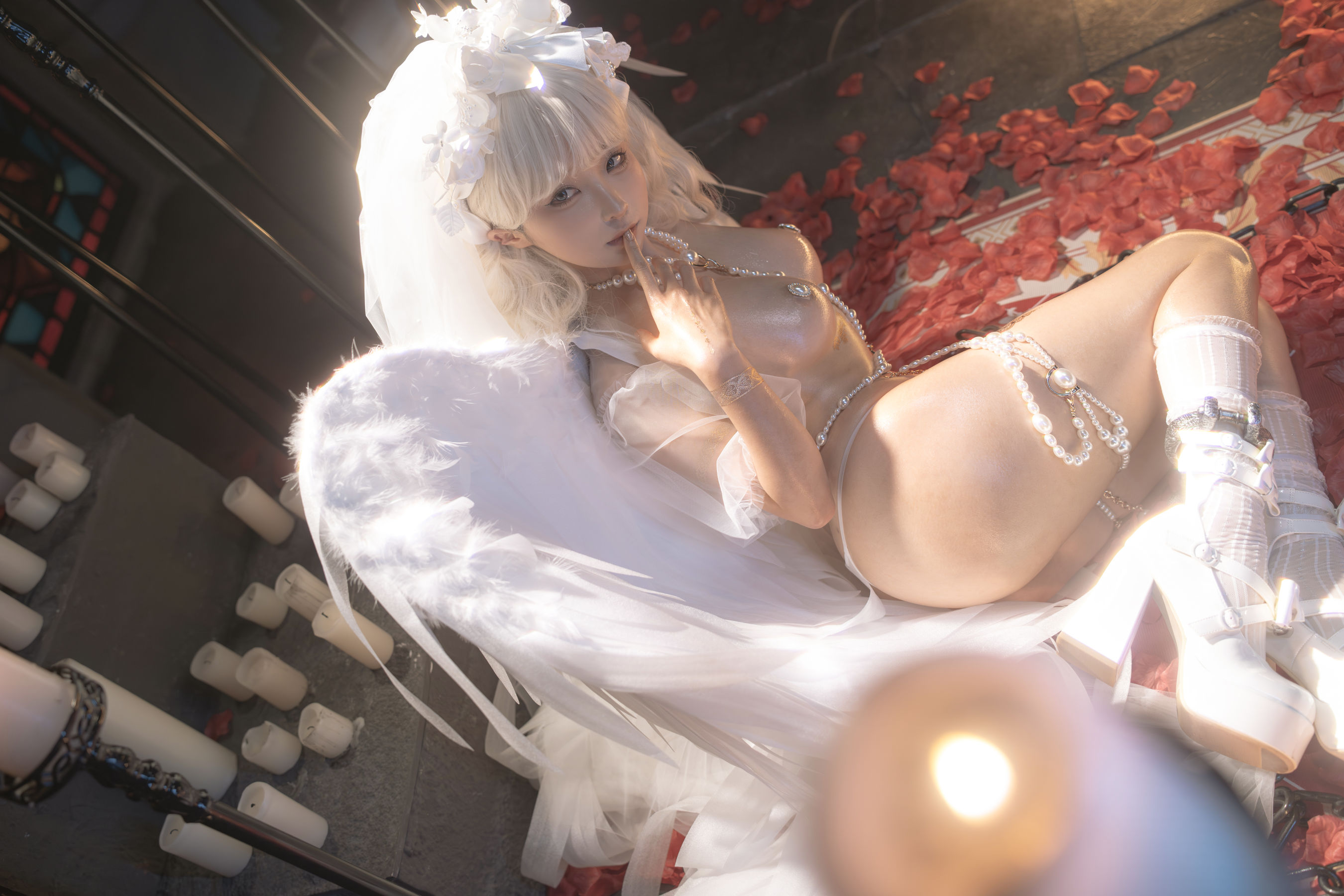 动漫博主蠢沫沫 - 坠天使/(81P)