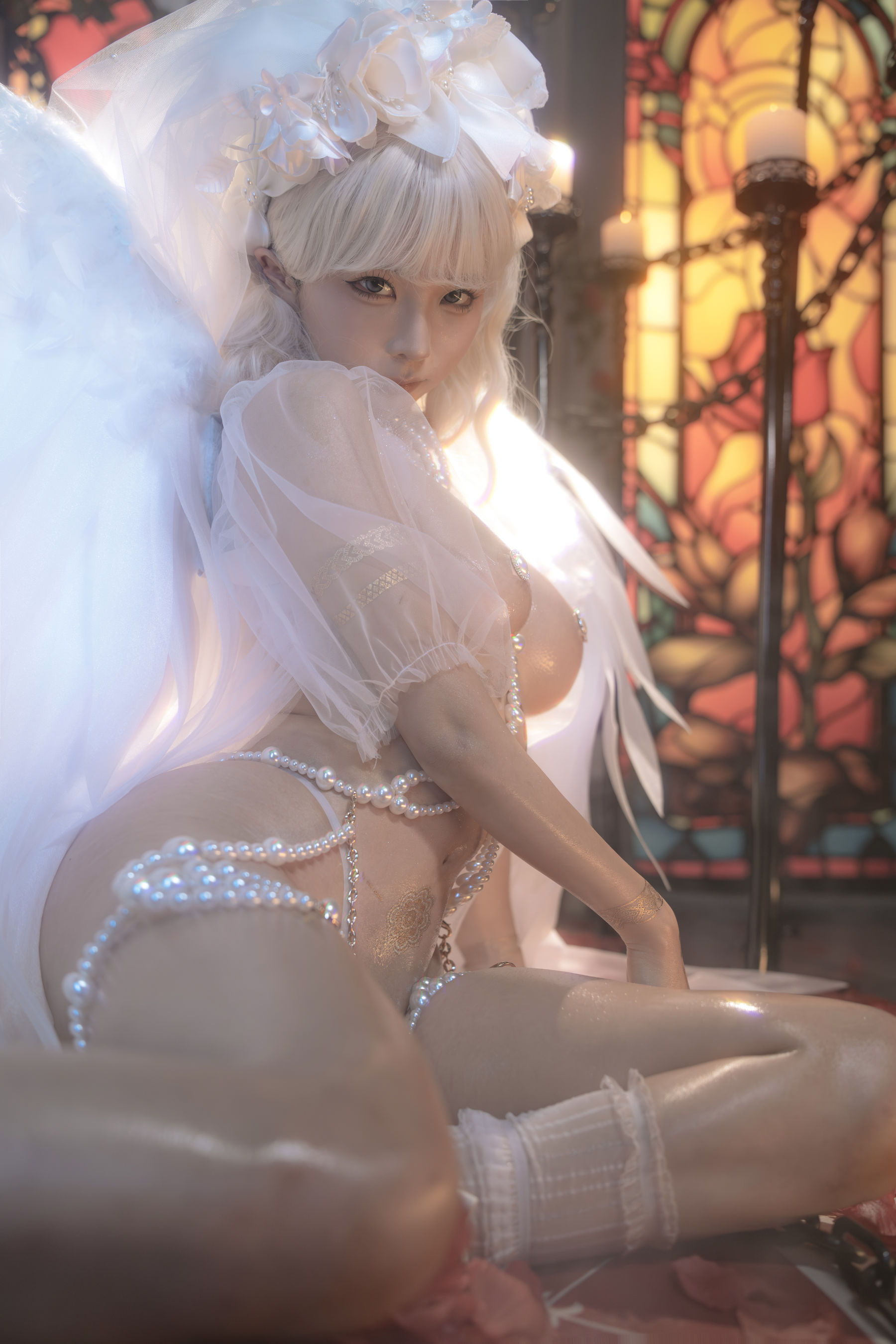 动漫博主蠢沫沫 - 坠天使/(81P)