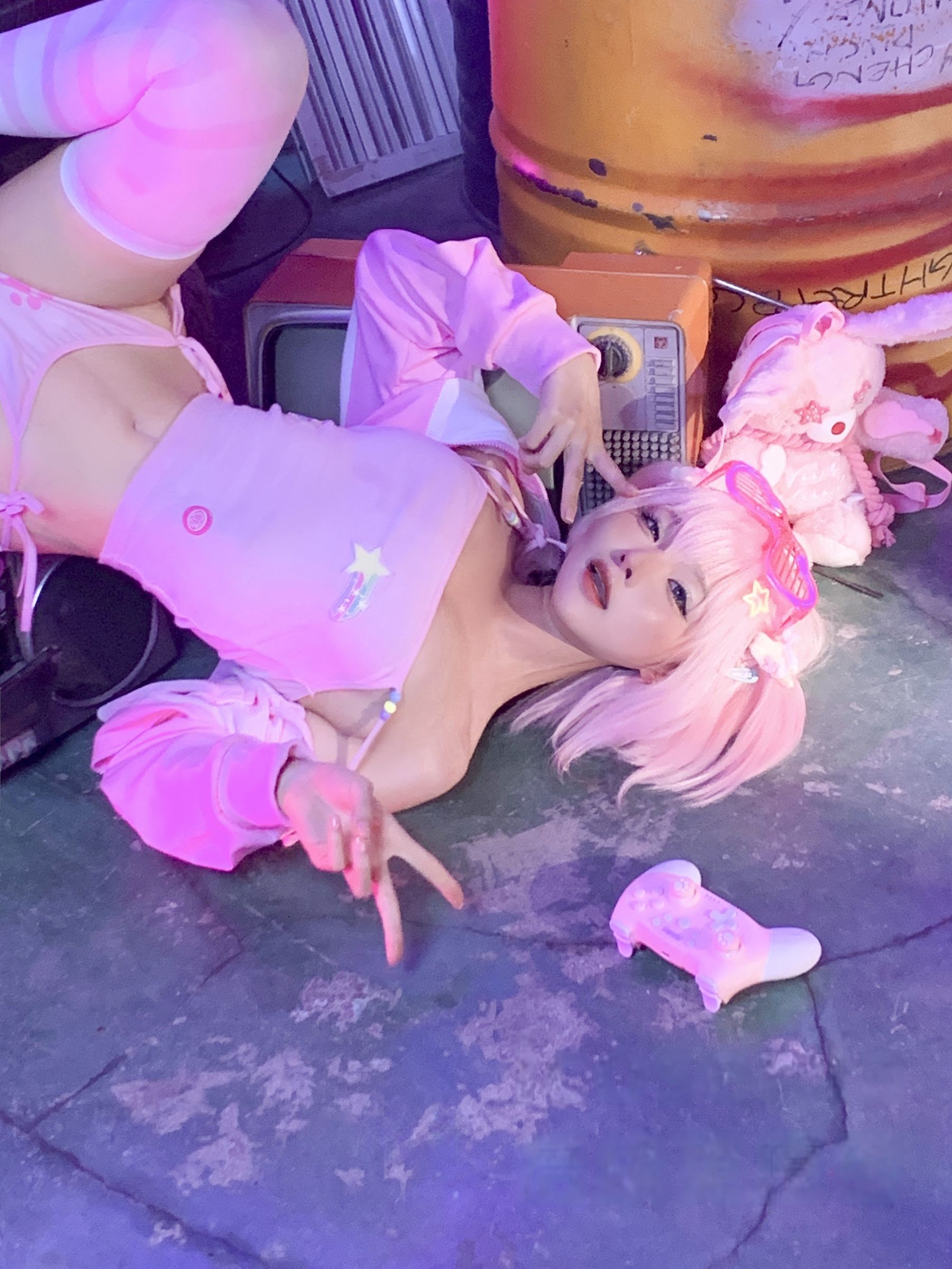 动漫博主蠢沫沫 - Game Girls/(259P)
