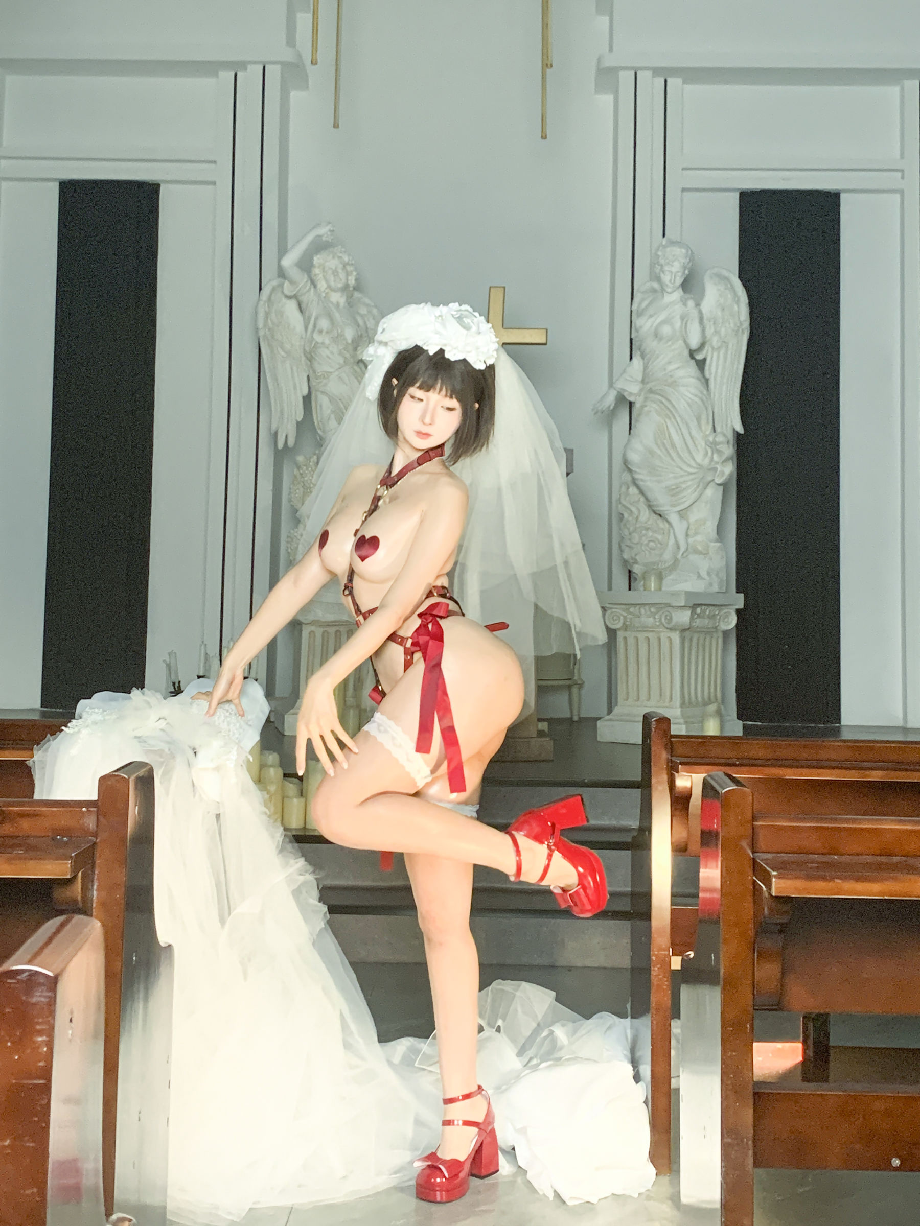 动漫博主蠢沫沫 - 婚/(212P)