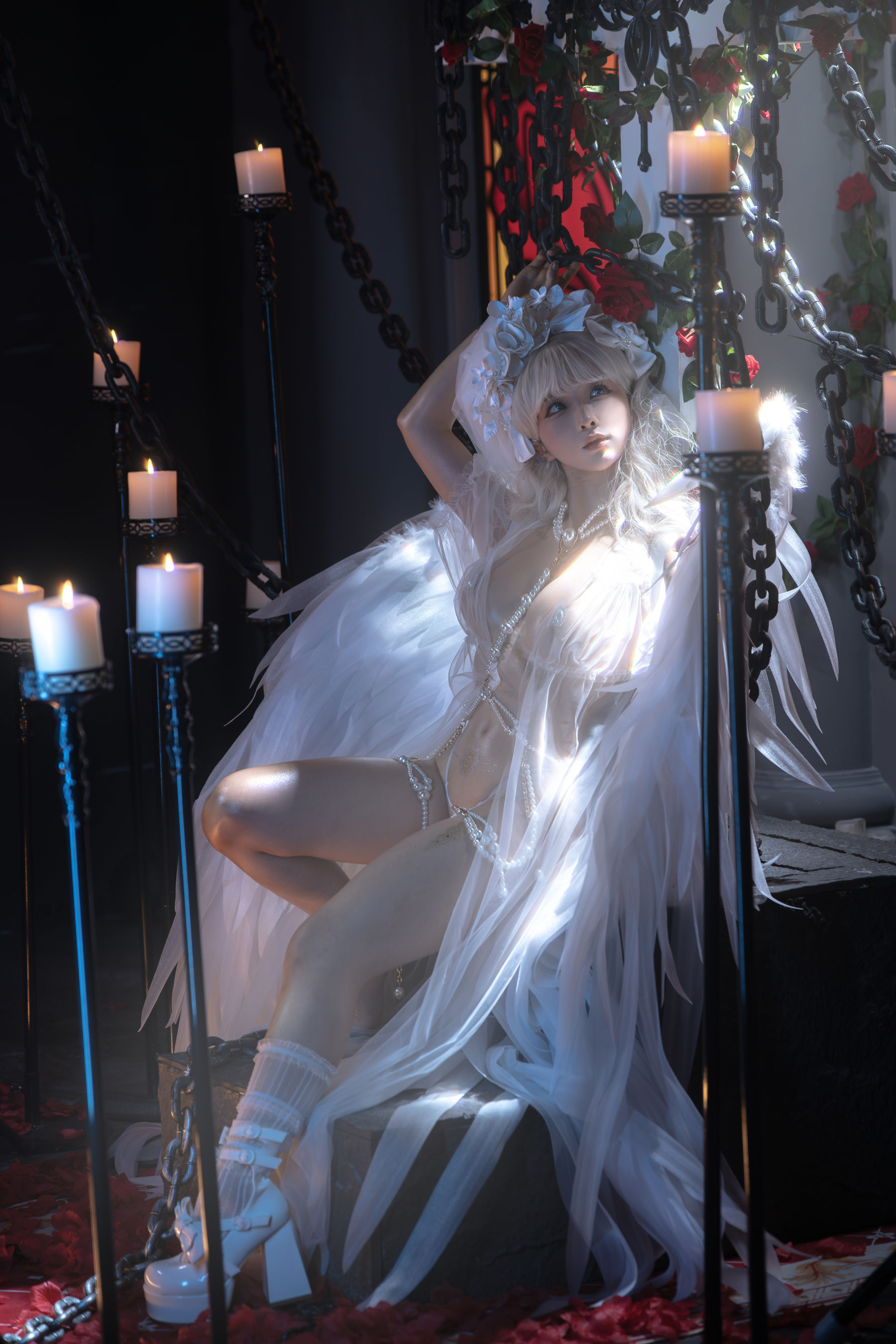 动漫博主蠢沫沫 - 坠天使/(81P)