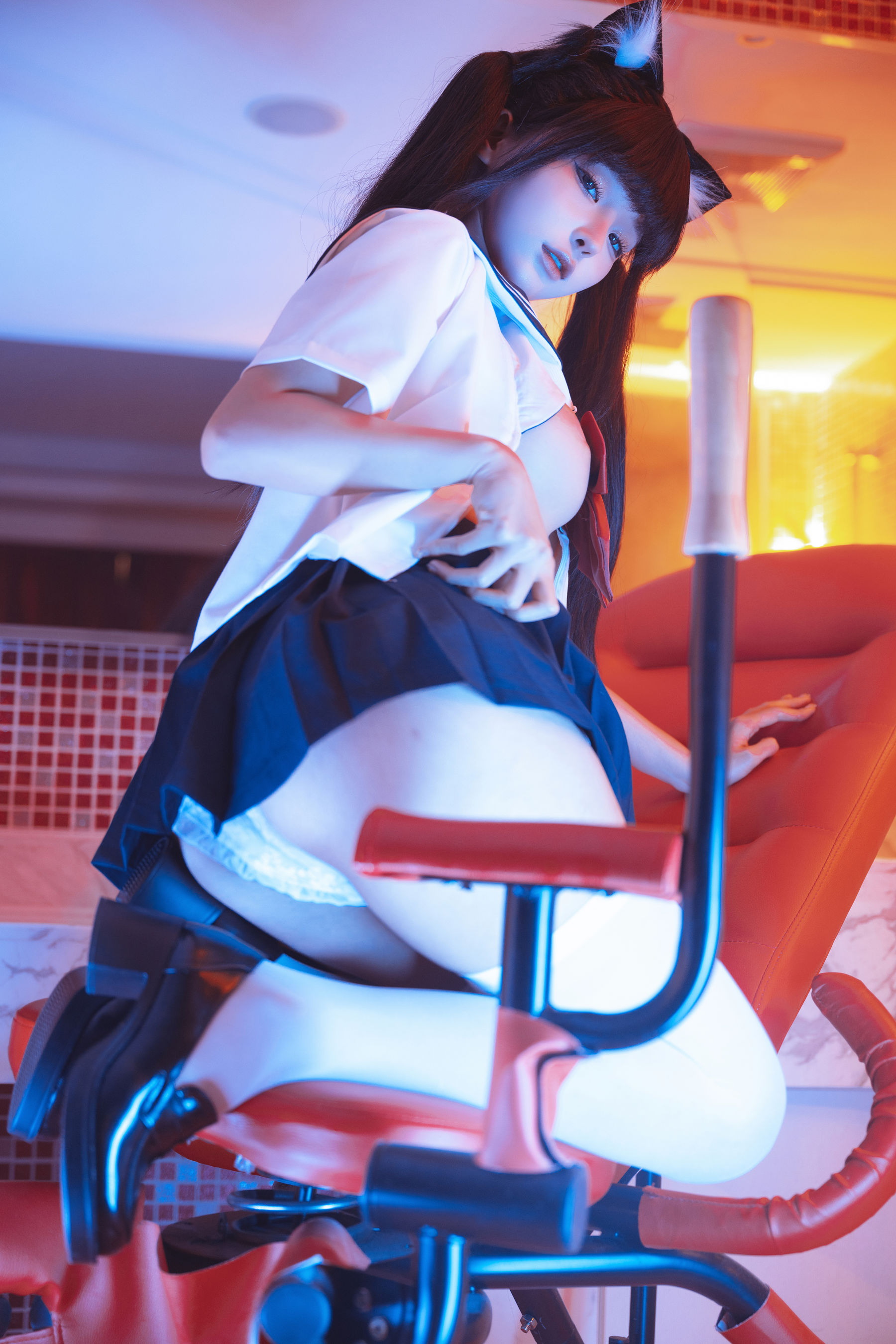 动漫博主蠢沫沫 - 另一面/(57P)