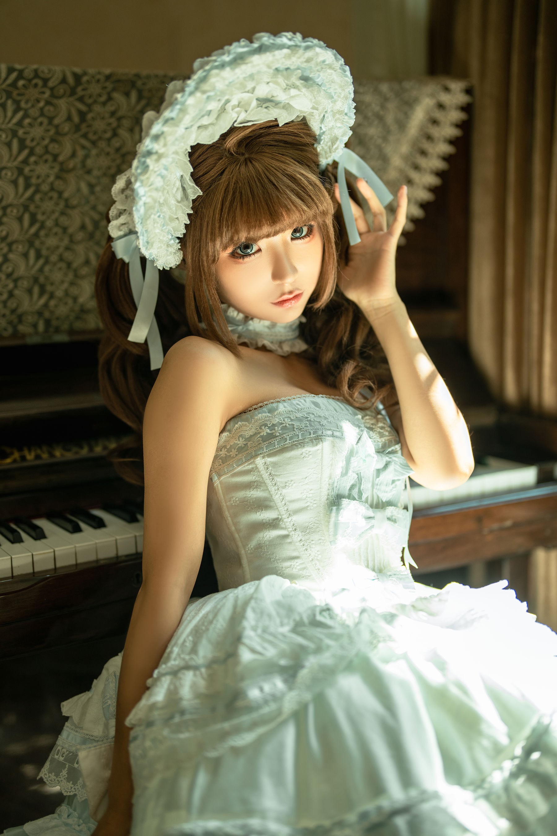 动漫博主蠢沫沫 - 公主裙/(31P)