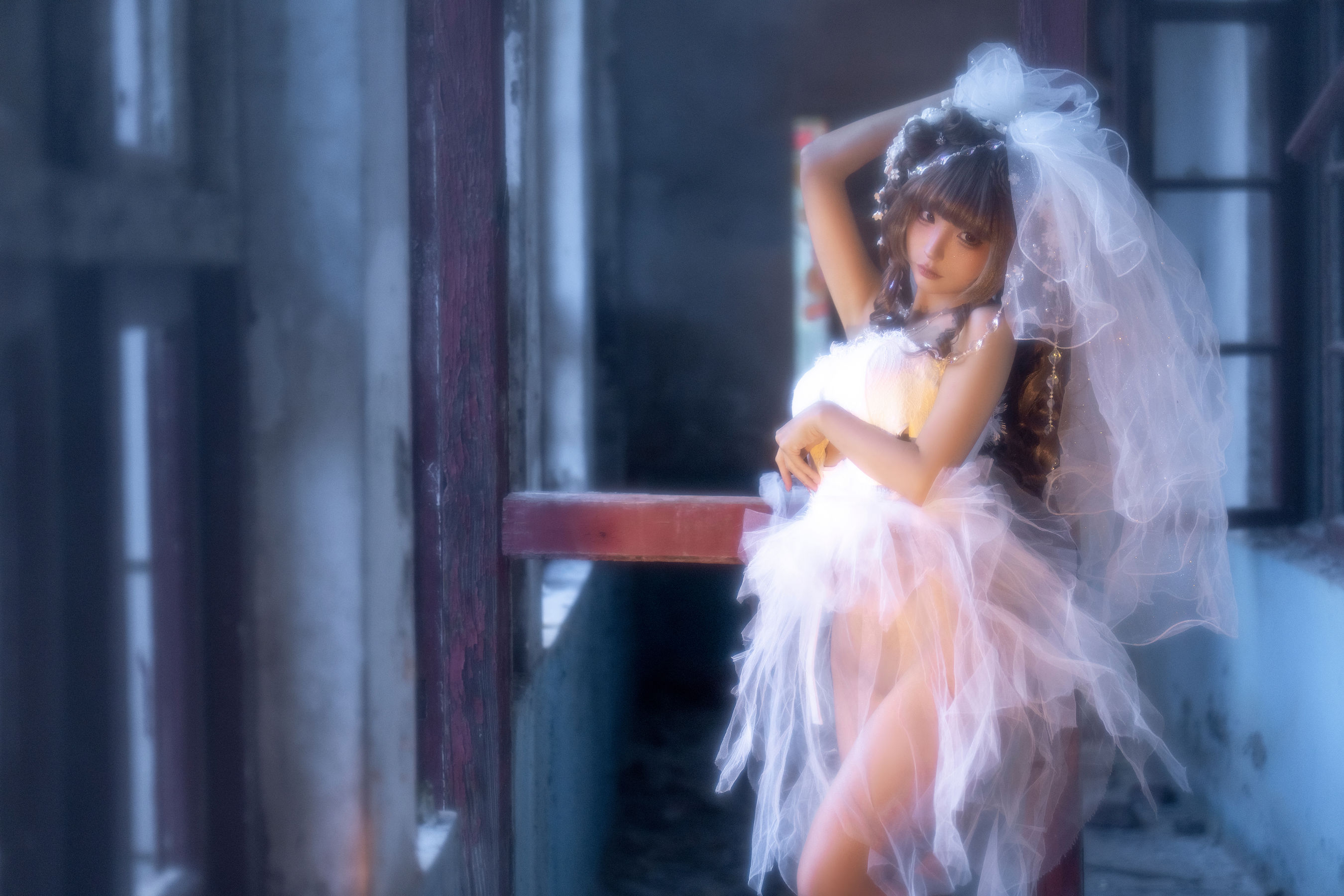 动漫博主蠢沫沫 - 婚纱/(61P)