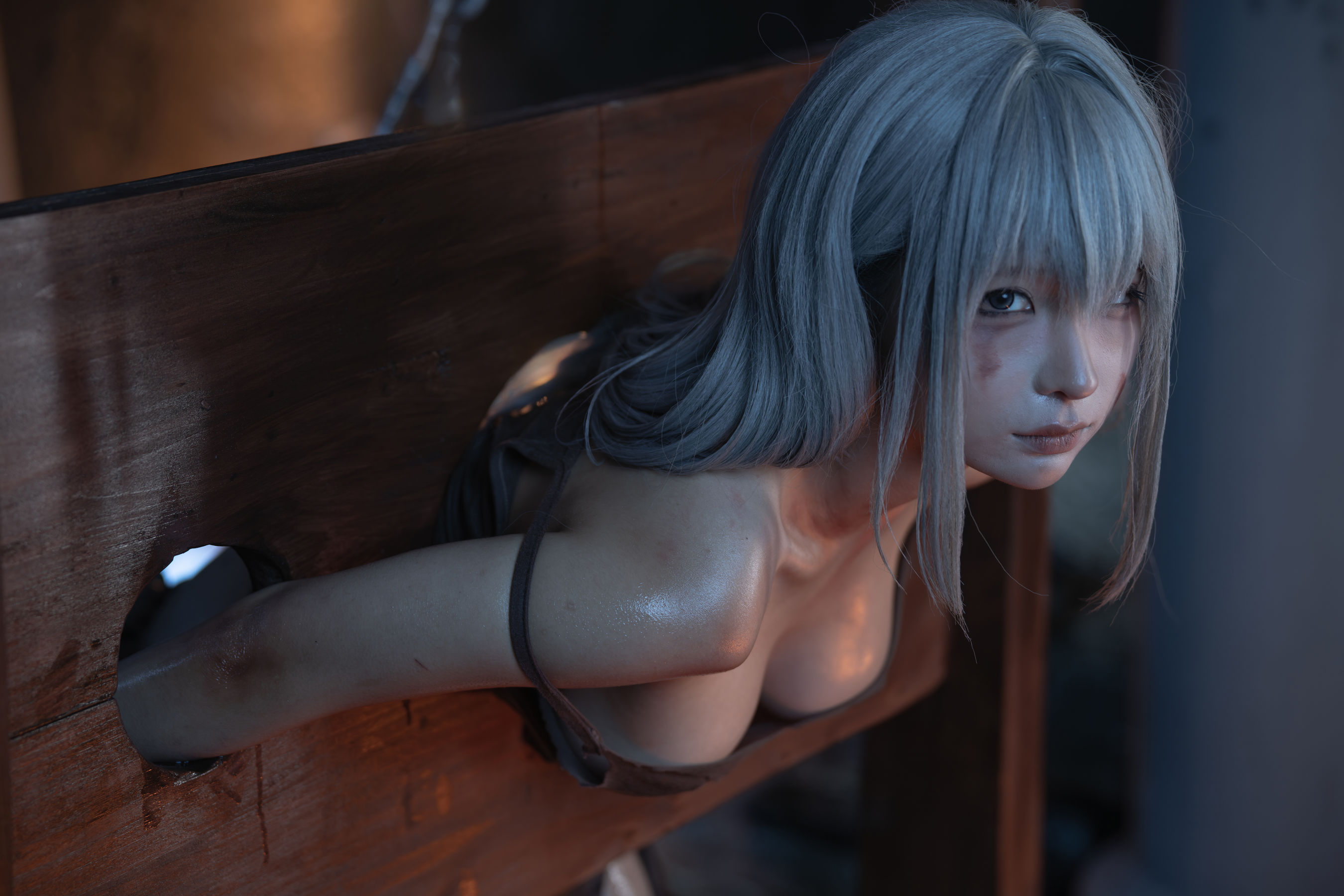 动漫博主蠢沫沫 - 奴隶少女希尔薇/(83P)