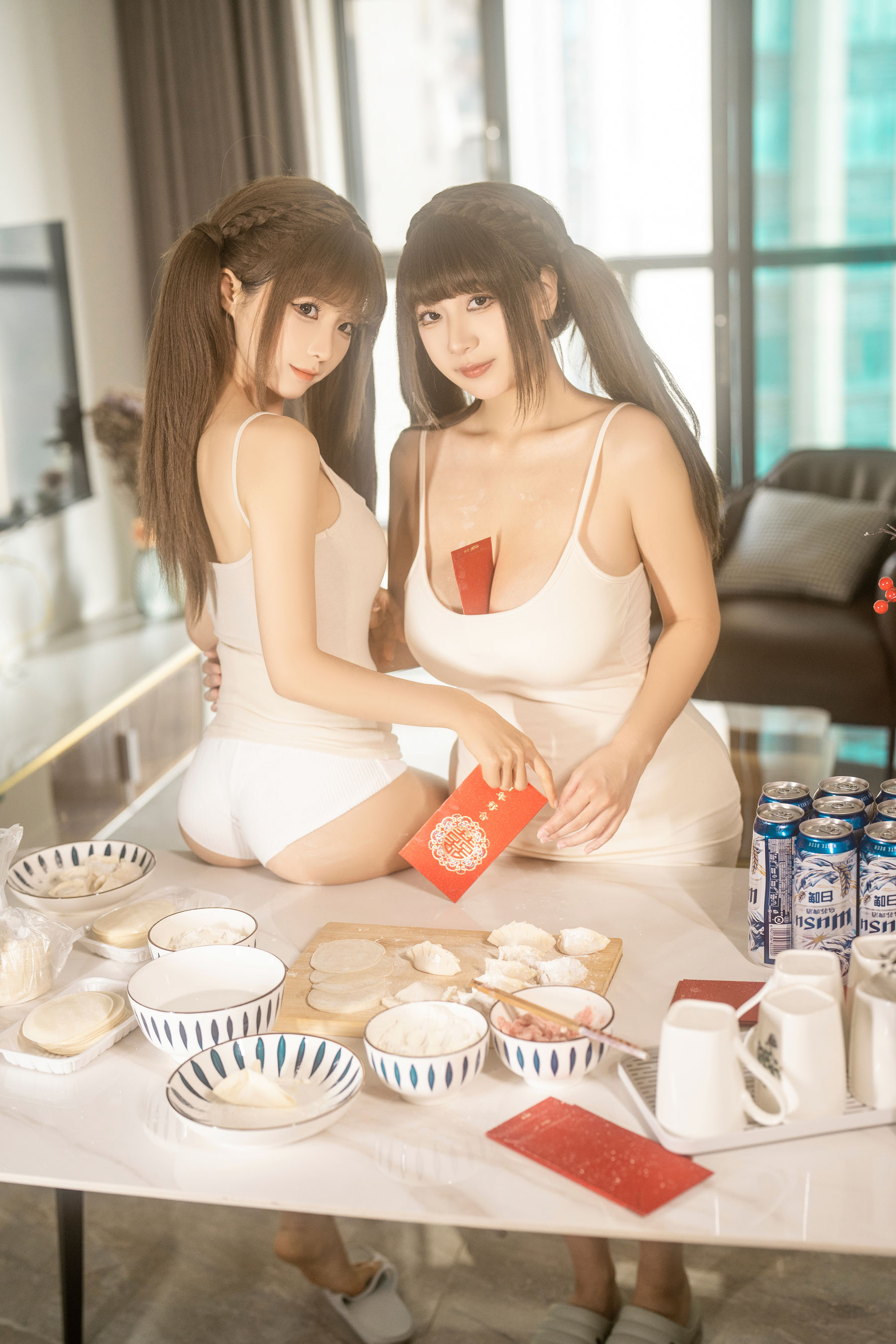 动漫博主蠢沫沫 & 浅安安 - 双人新年贺岁/(103P)