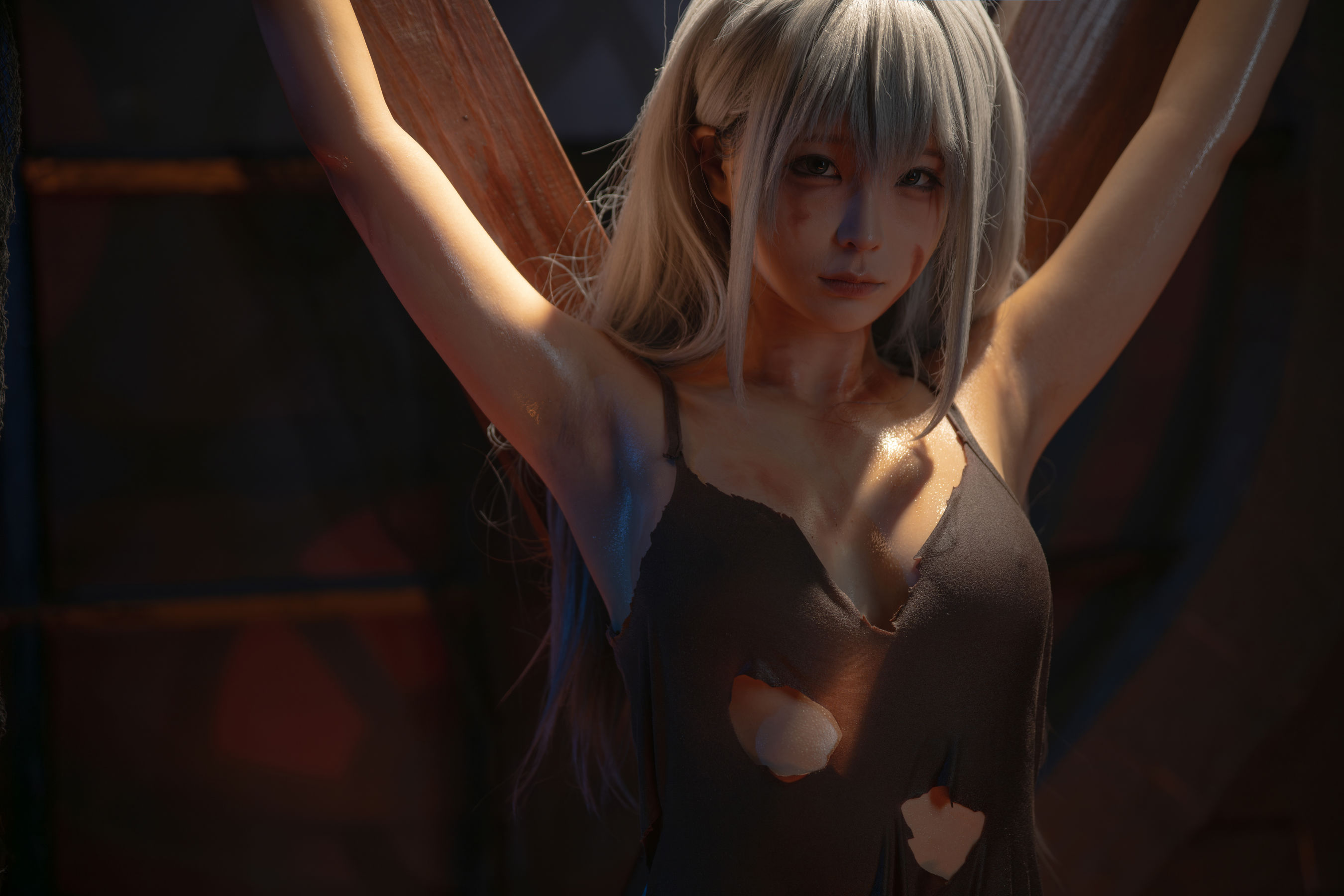 动漫博主蠢沫沫 - 奴隶少女希尔薇/(83P)