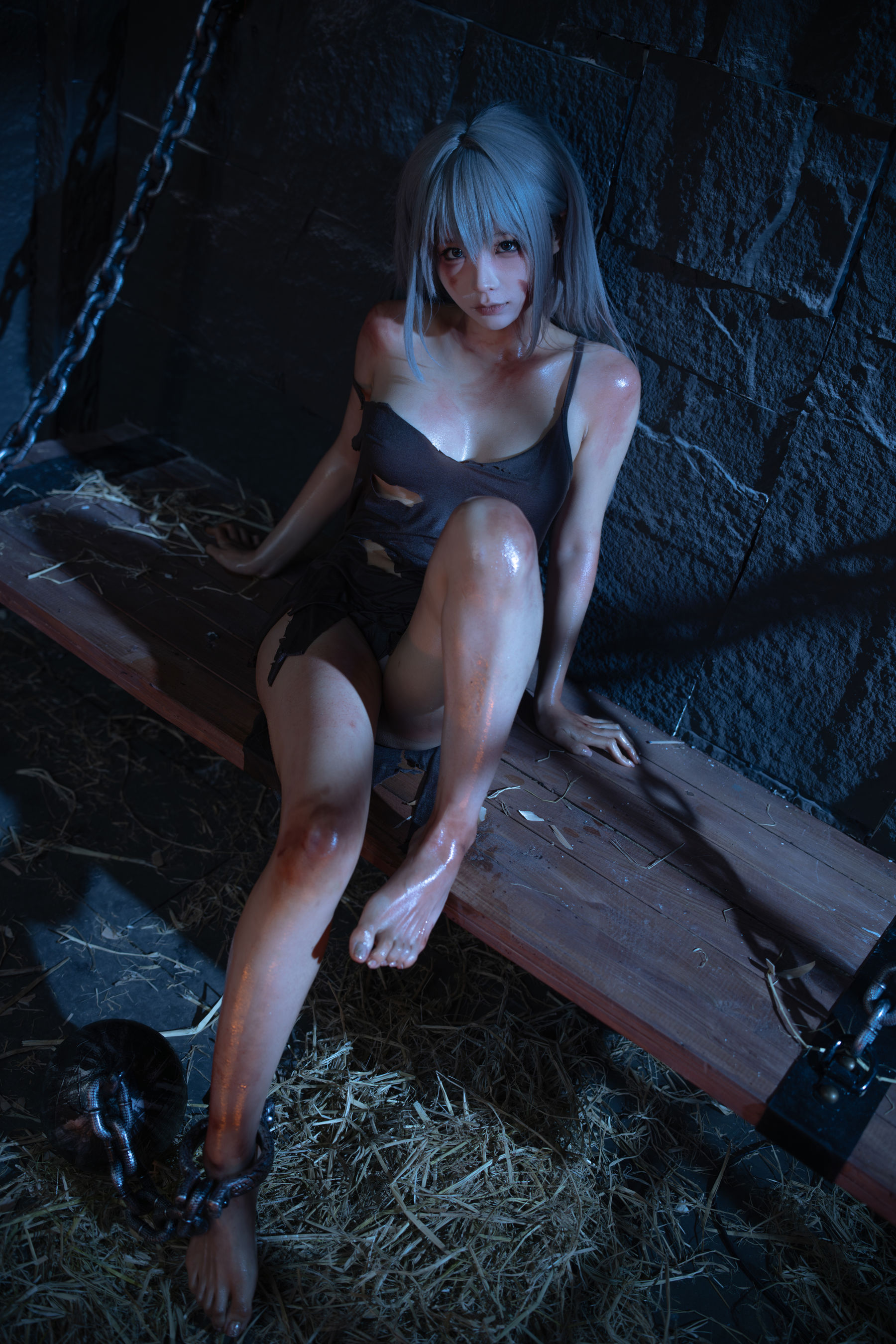 动漫博主蠢沫沫 - 奴隶少女希尔薇/(83P)