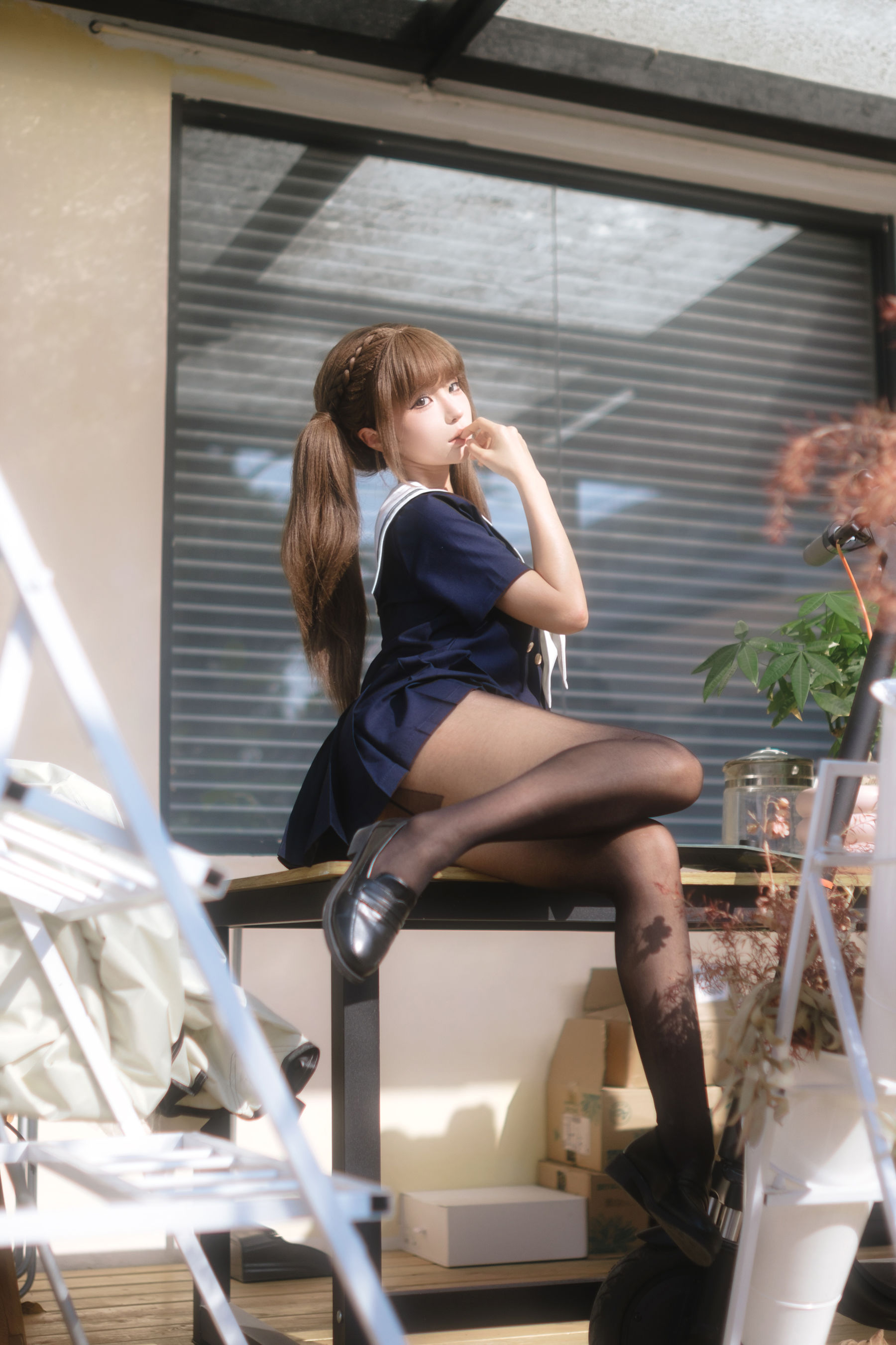 动漫博主蠢沫沫 - 午后/(9P)