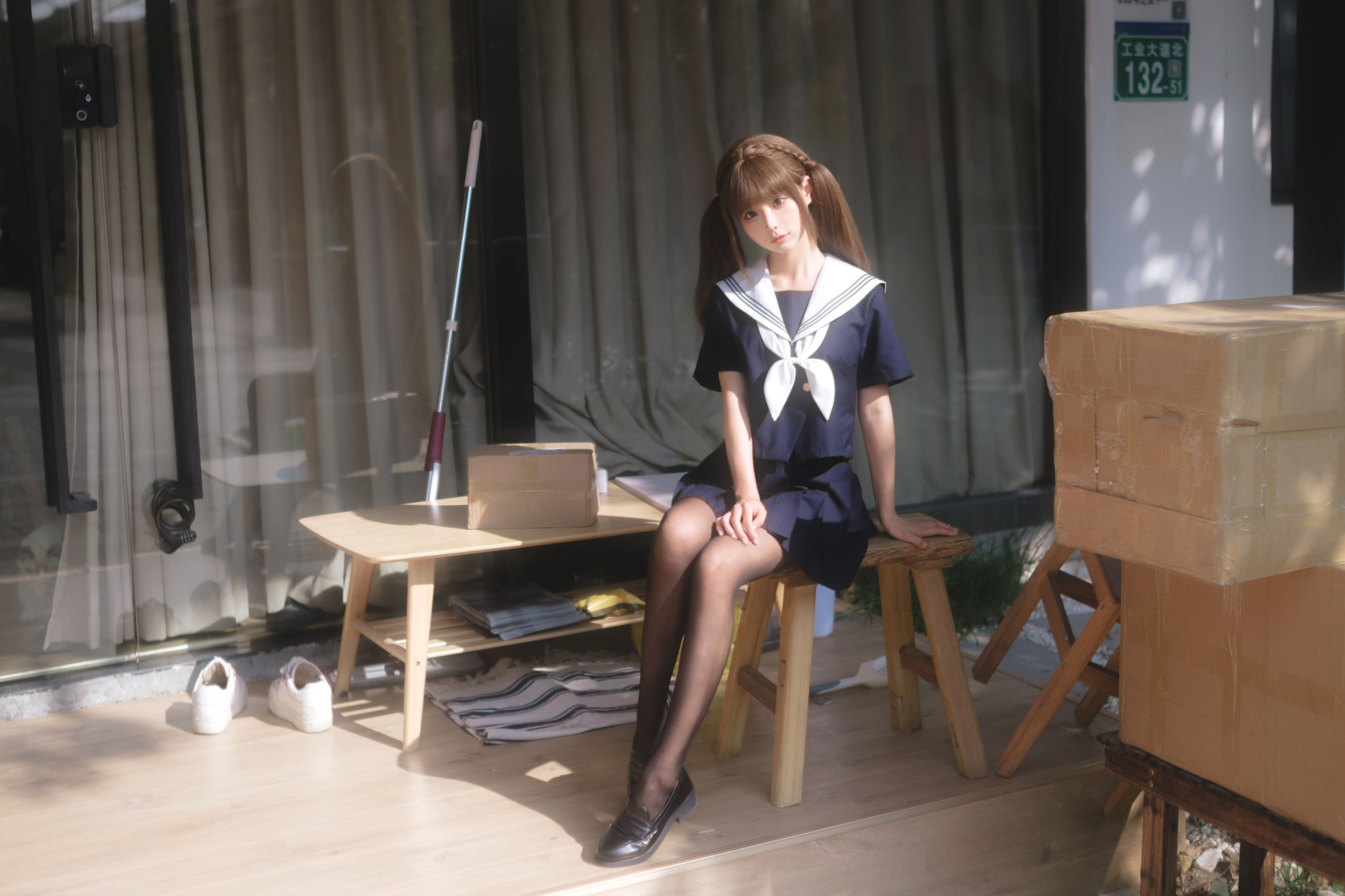 动漫博主蠢沫沫 - 午后/(9P)