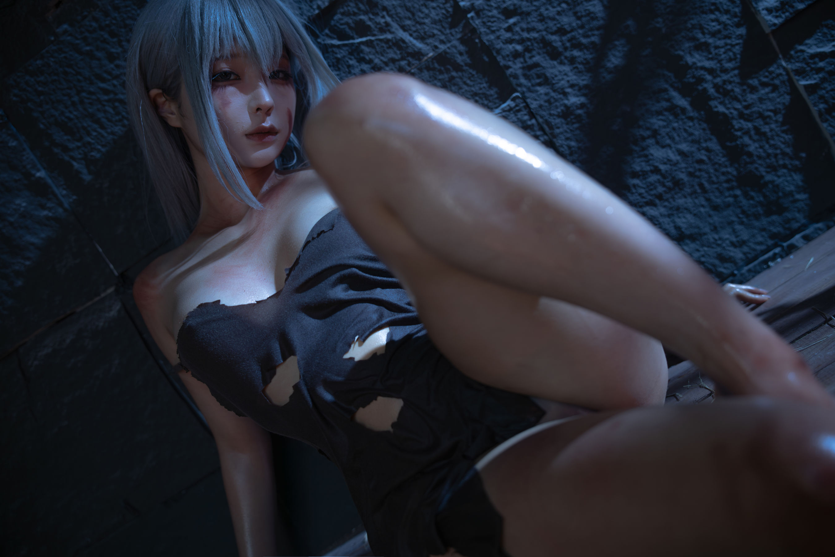 动漫博主蠢沫沫 - 奴隶少女希尔薇/(83P)