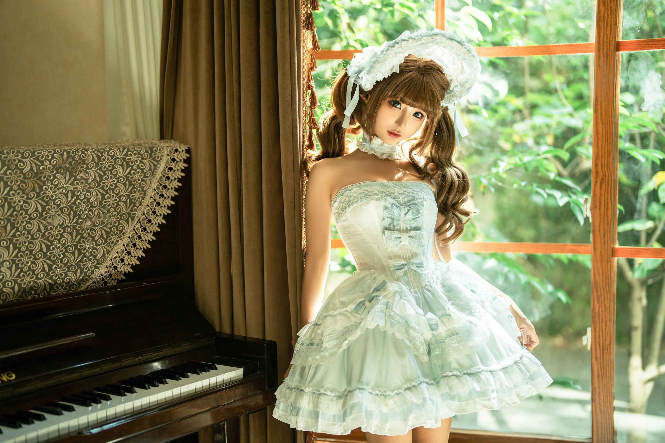 动漫博主蠢沫沫 - 公主裙/(31P)