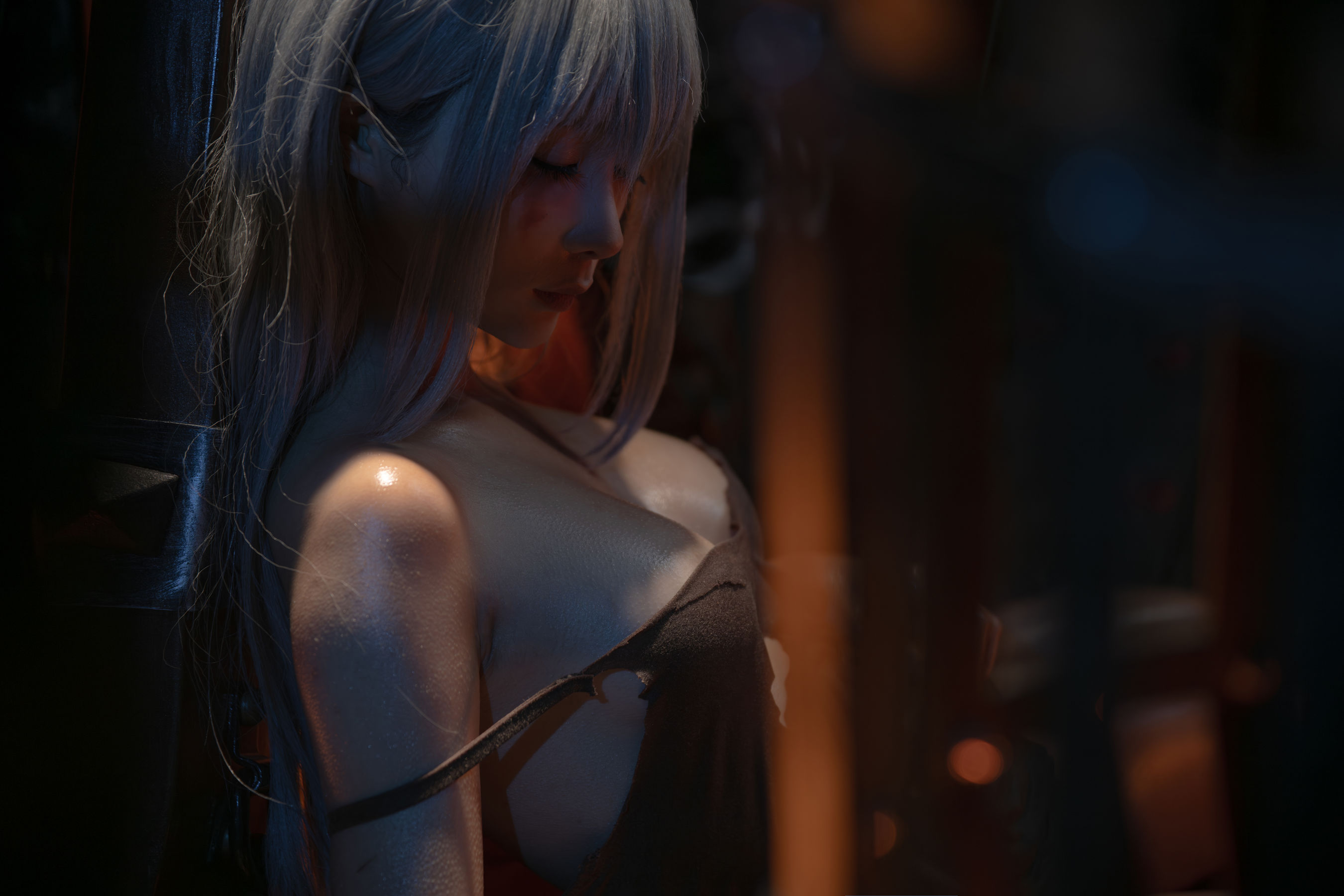 动漫博主蠢沫沫 - 奴隶少女希尔薇/(83P)