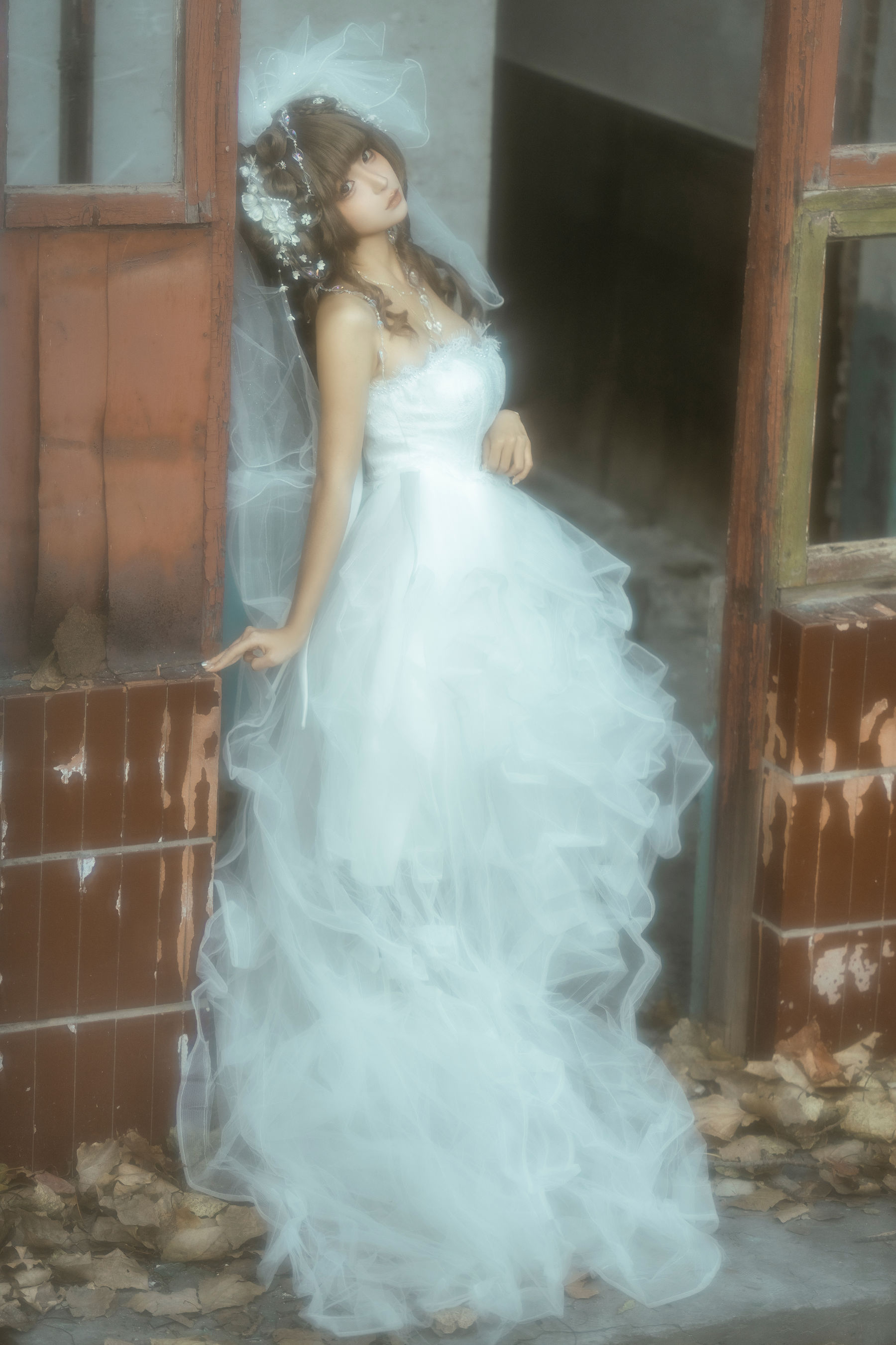 动漫博主蠢沫沫 - 婚纱/(61P)