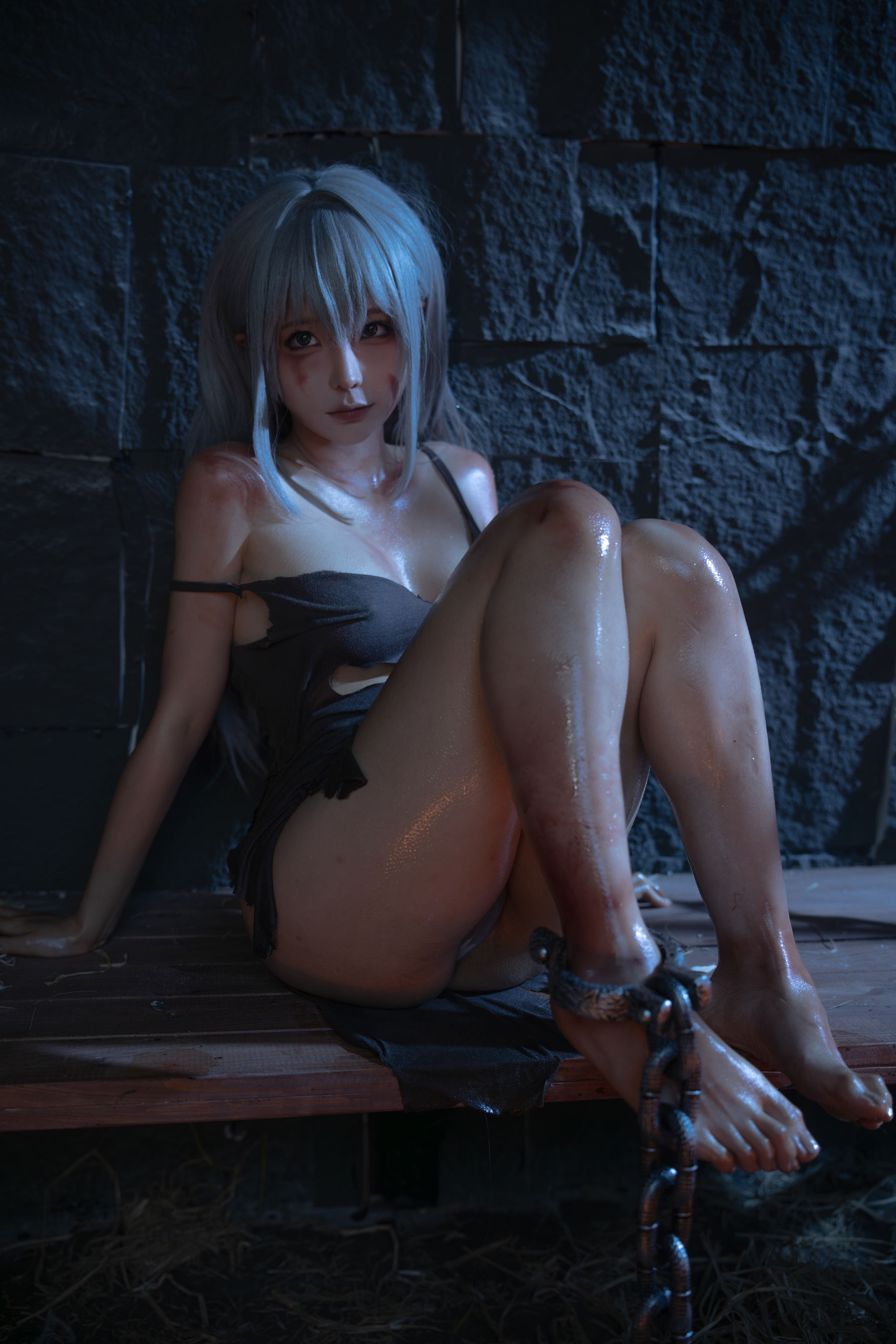 动漫博主蠢沫沫 - 奴隶少女希尔薇/(83P)