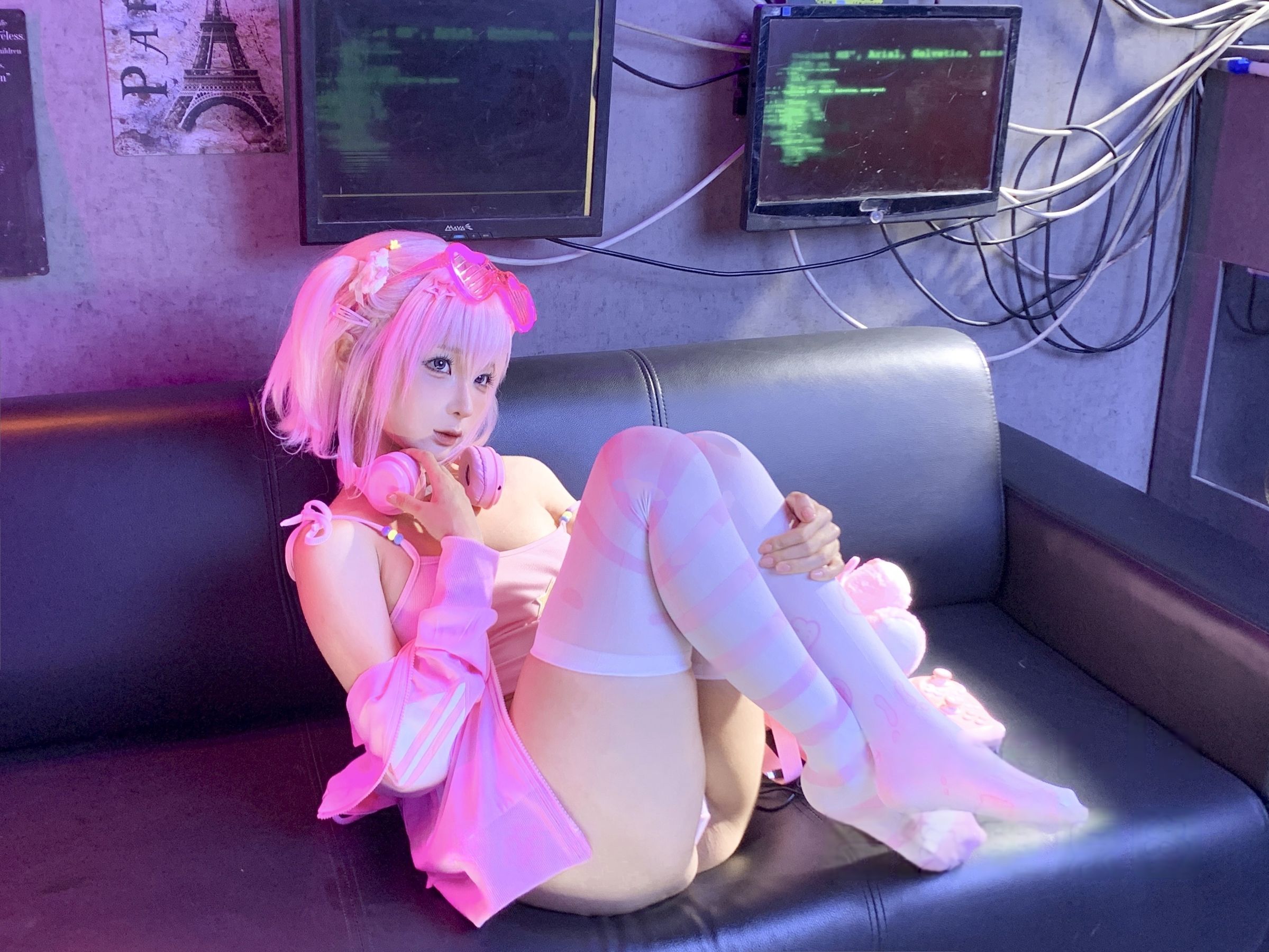 动漫博主蠢沫沫 - Game Girls/(259P)
