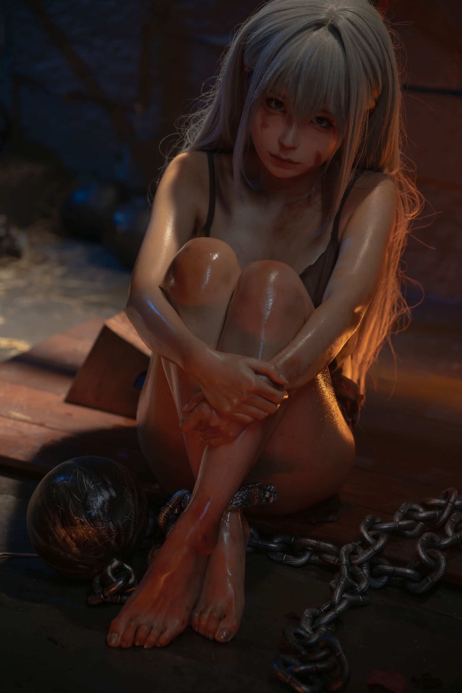 动漫博主蠢沫沫 - 奴隶少女希尔薇/(83P)