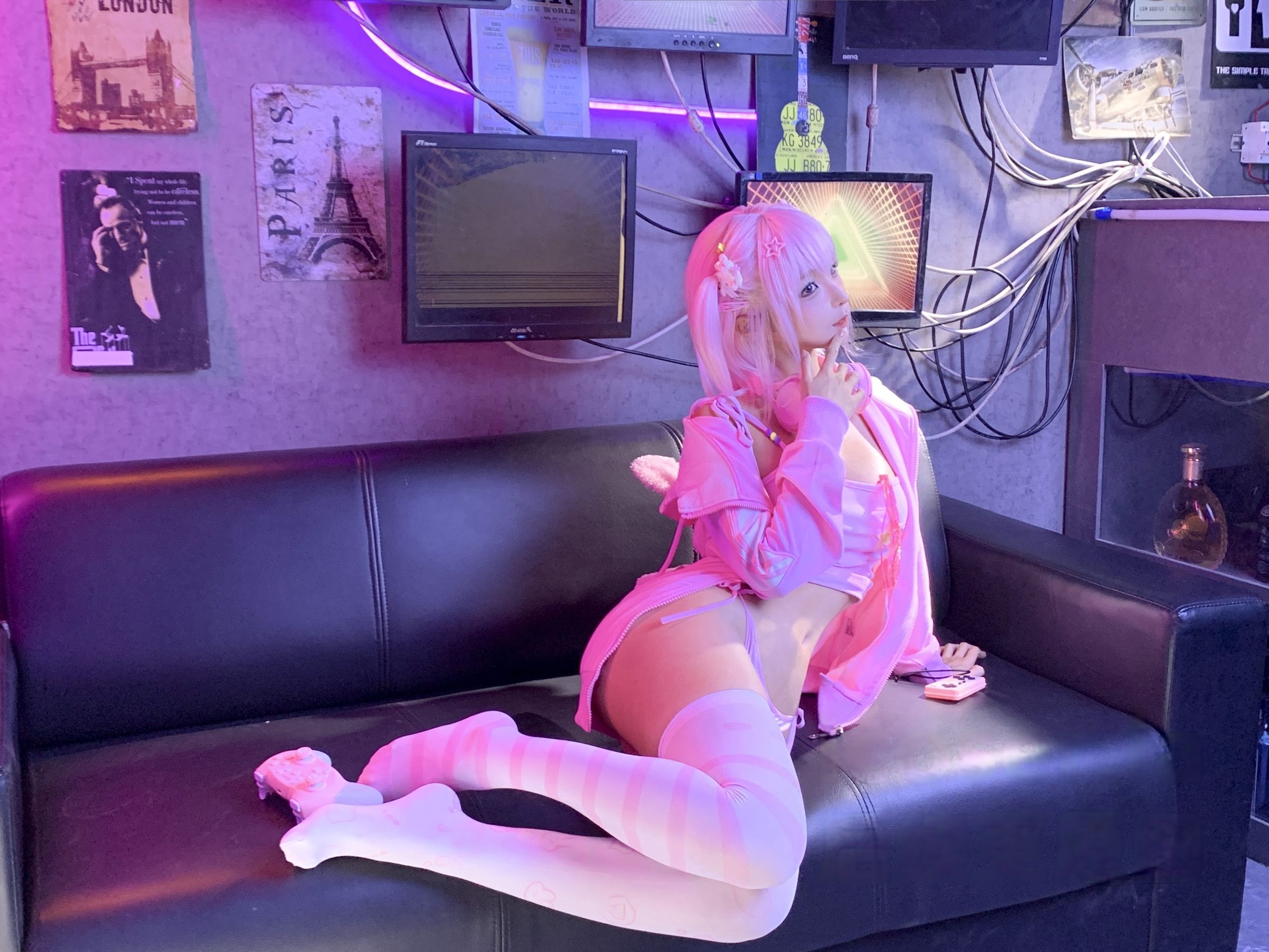 动漫博主蠢沫沫 - Game Girls/(259P)
