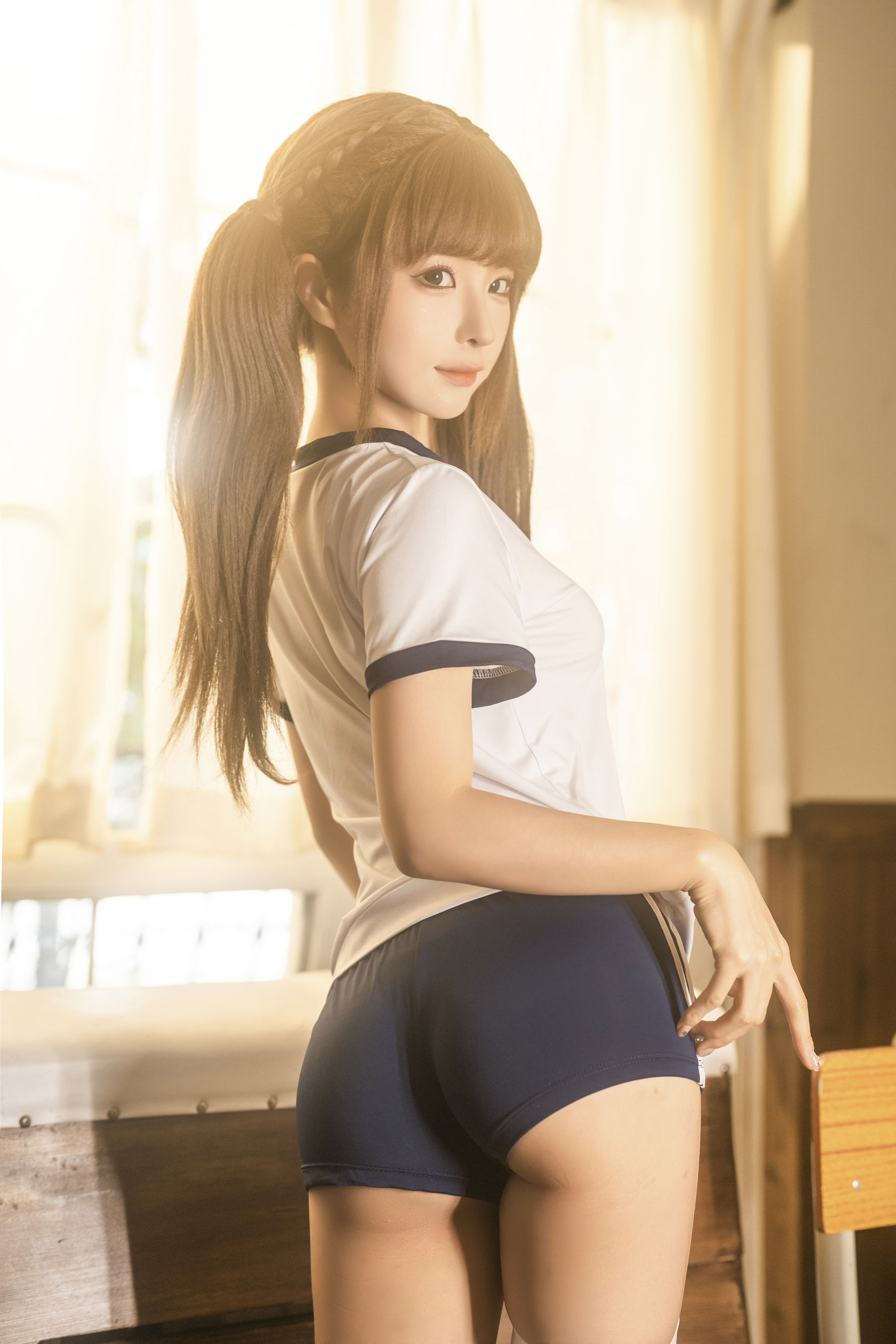 动漫博主蠢沫沫 - 体操室/(104P)