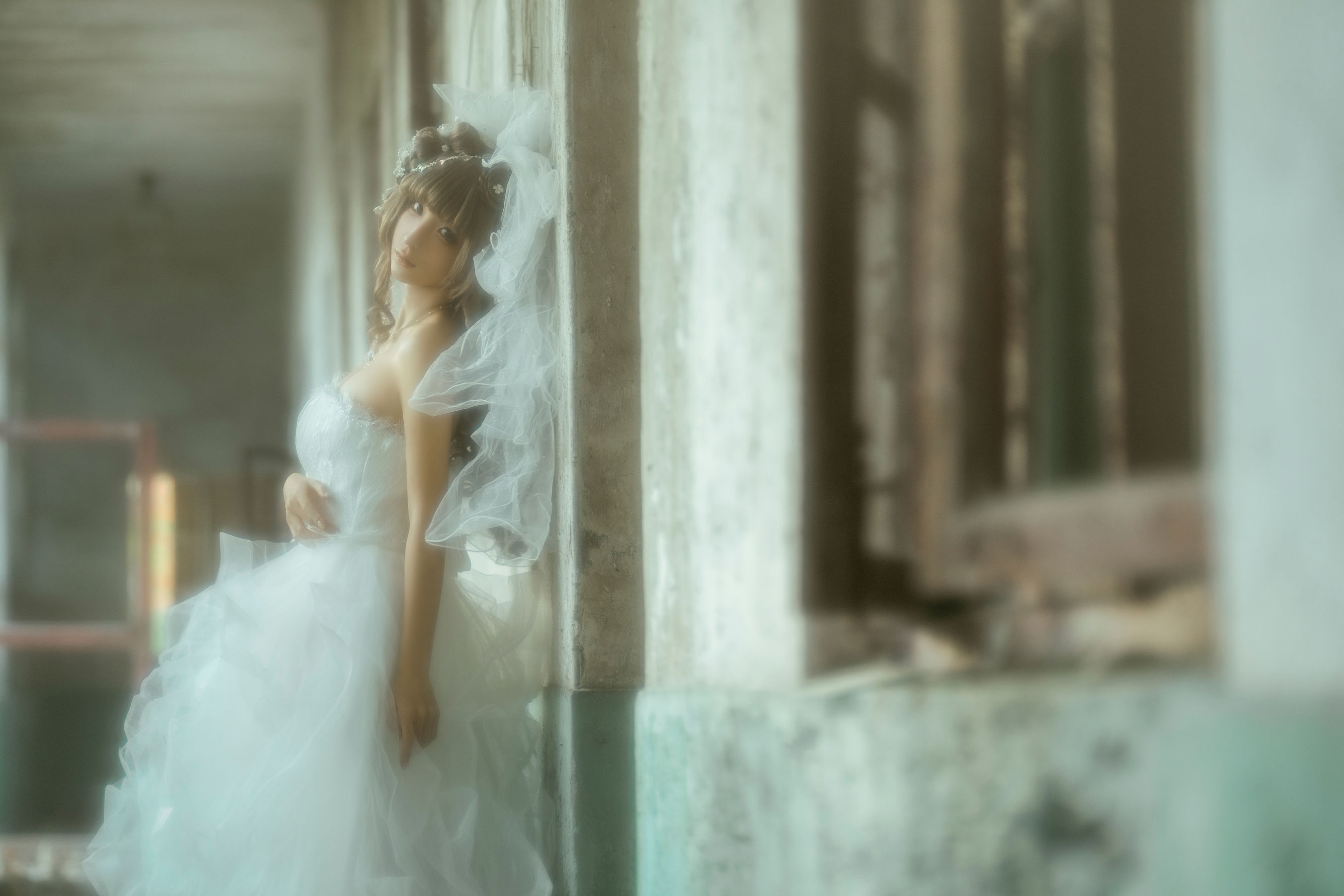 动漫博主蠢沫沫 - 婚纱/(61P)