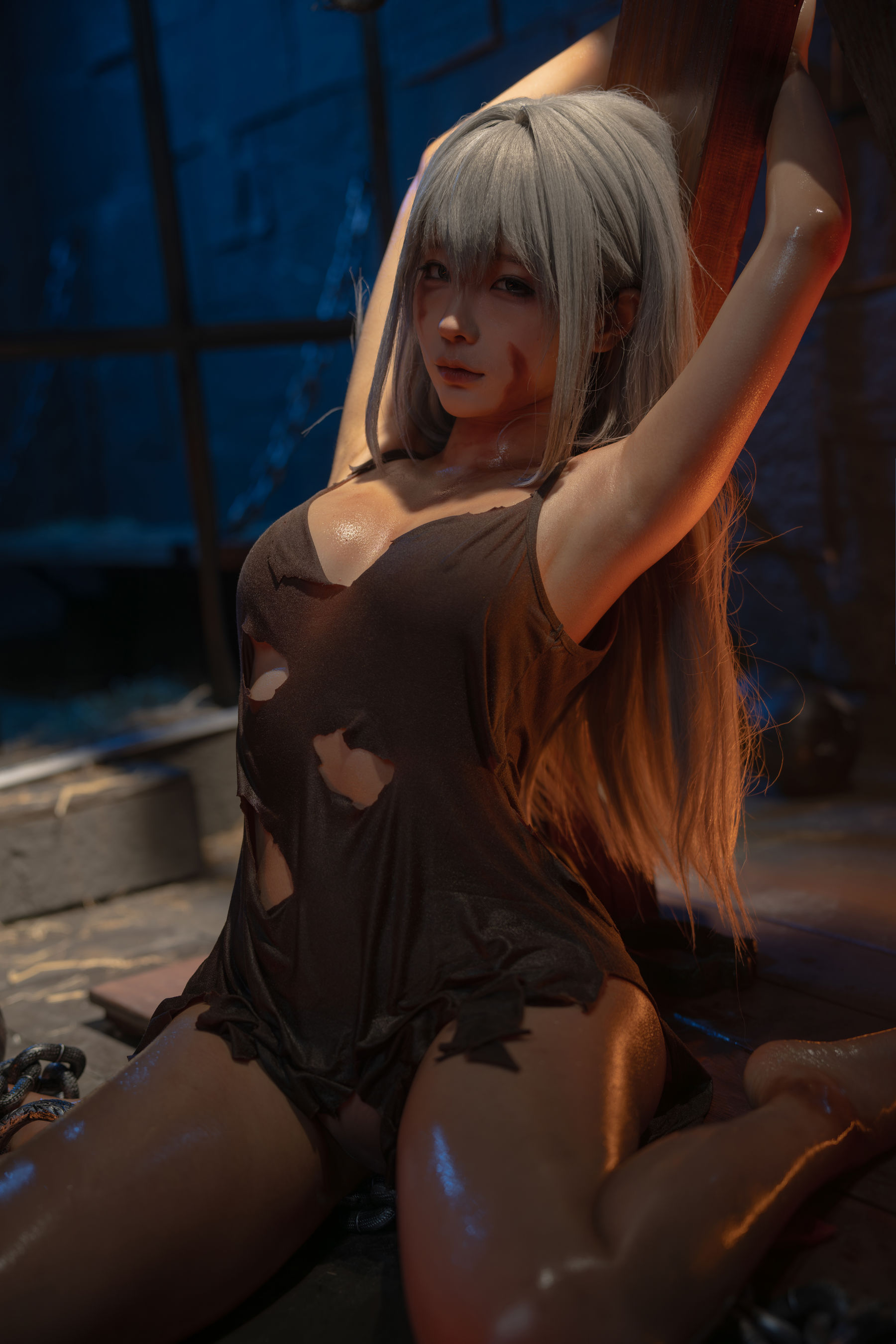 动漫博主蠢沫沫 - 奴隶少女希尔薇/(83P)