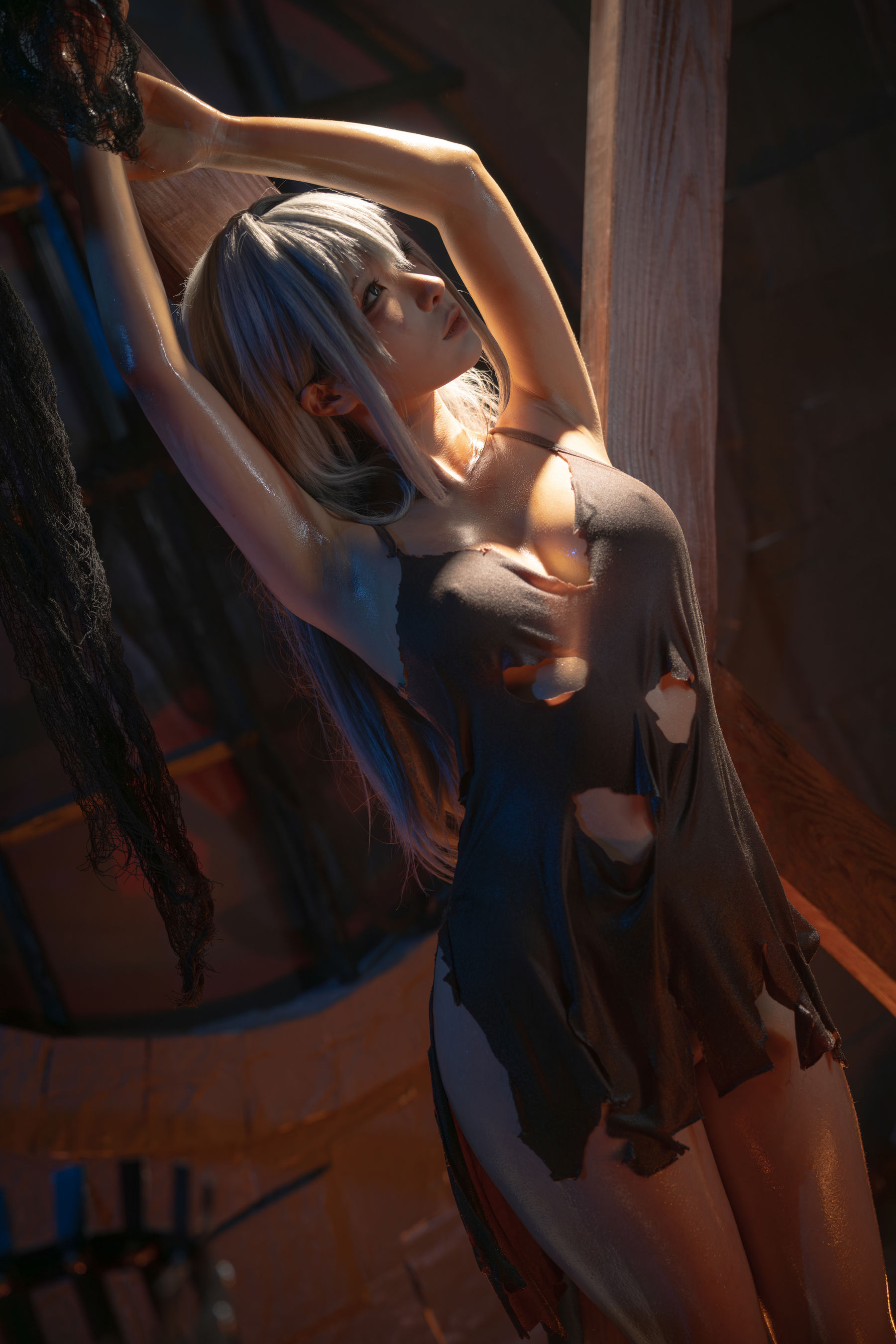 动漫博主蠢沫沫 - 奴隶少女希尔薇/(83P)