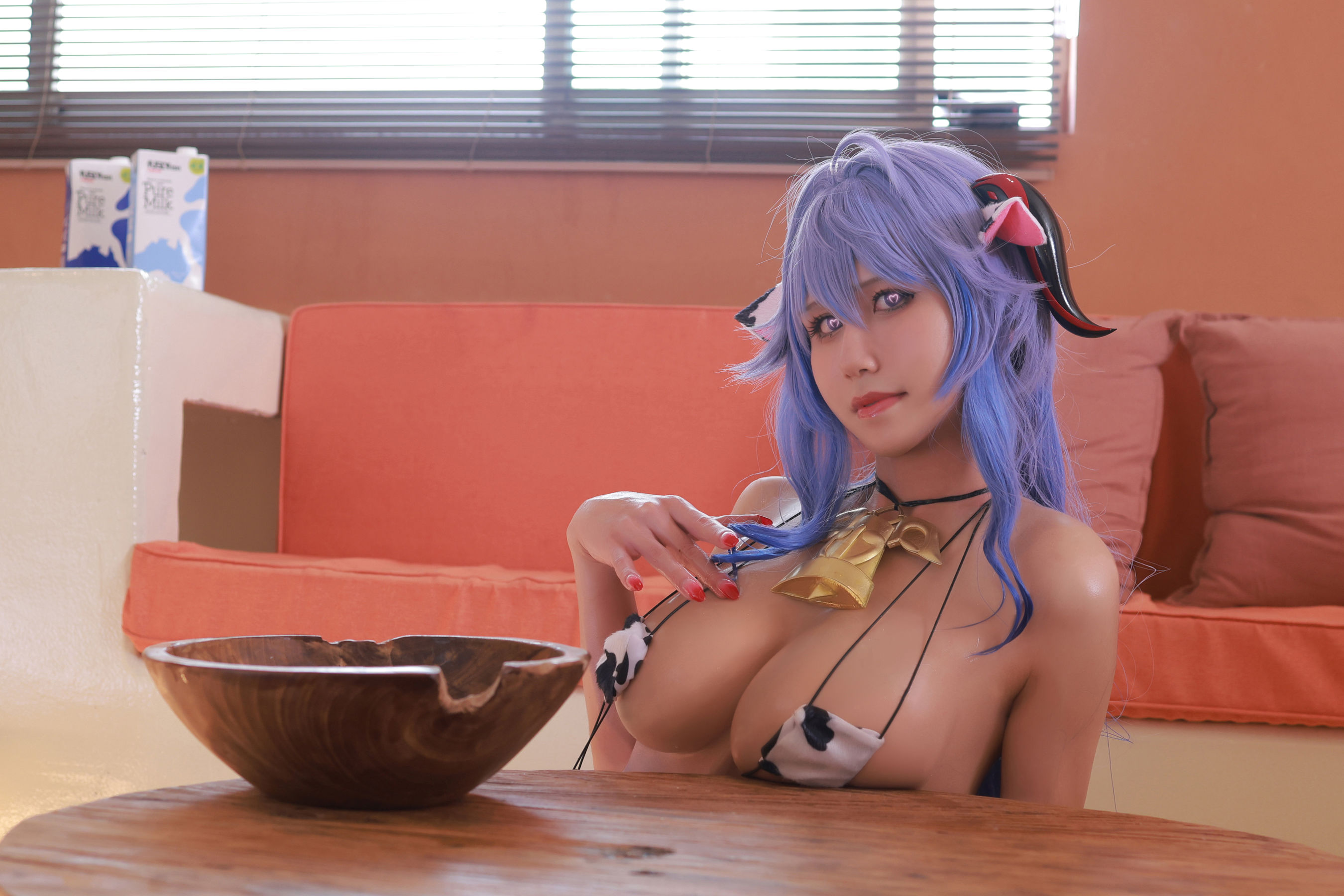 动漫博主桜满三时 - 甘雨奶牛/(83P)